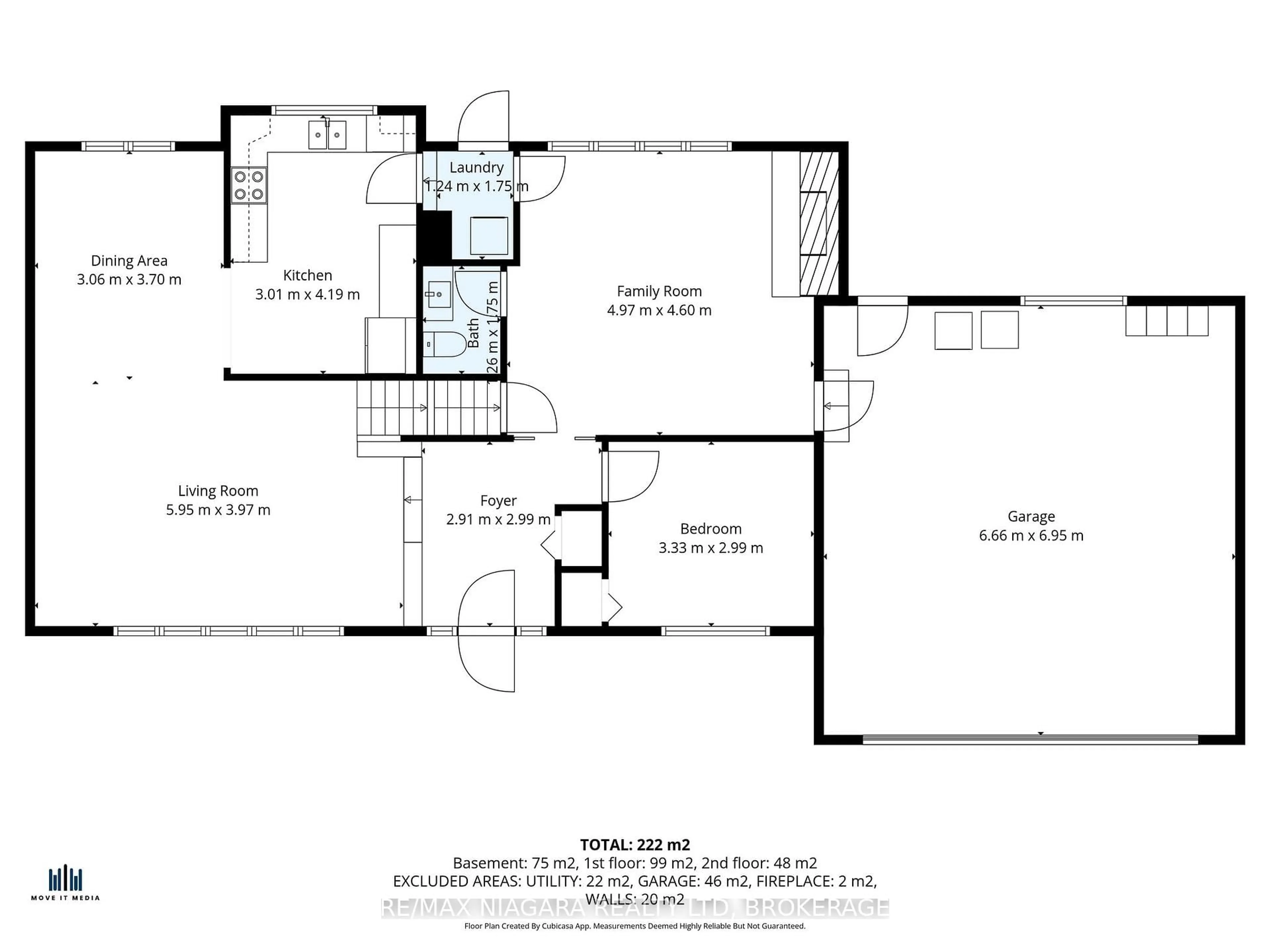 Floor plan for 4 Tanner Circ, St. Catharines Ontario L2N 3M9