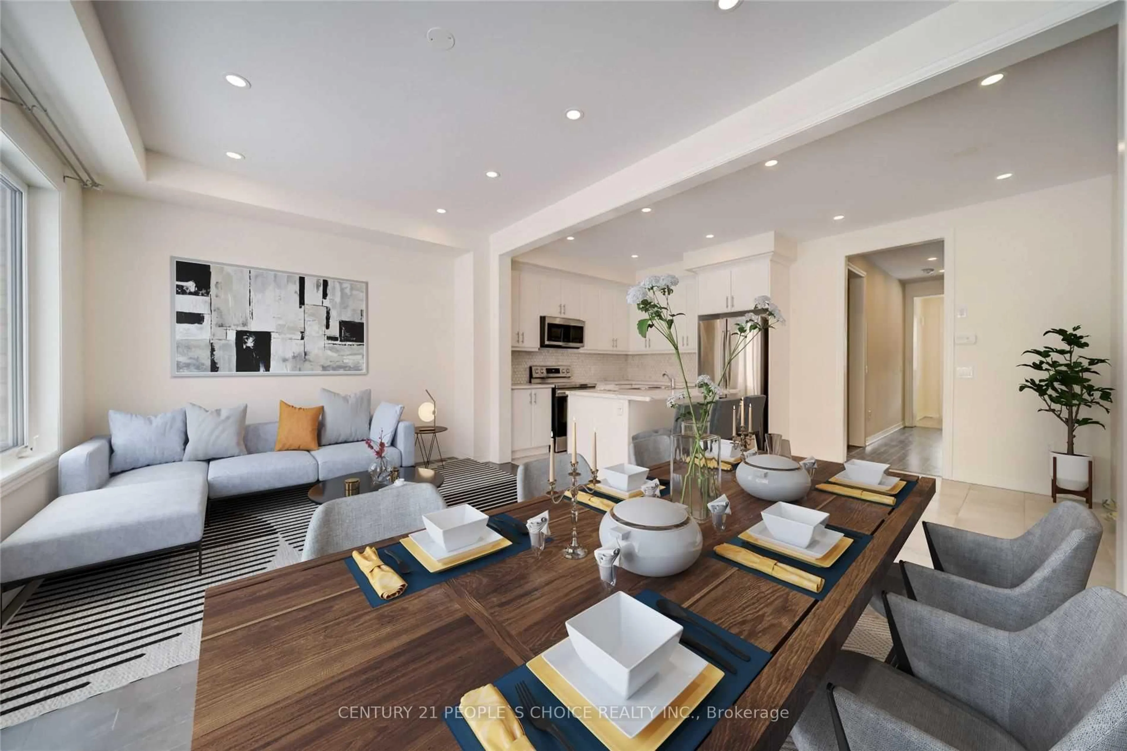 Living room with furniture, unknown for 33 Talence Dr, Hamilton Ontario L8J 0L2