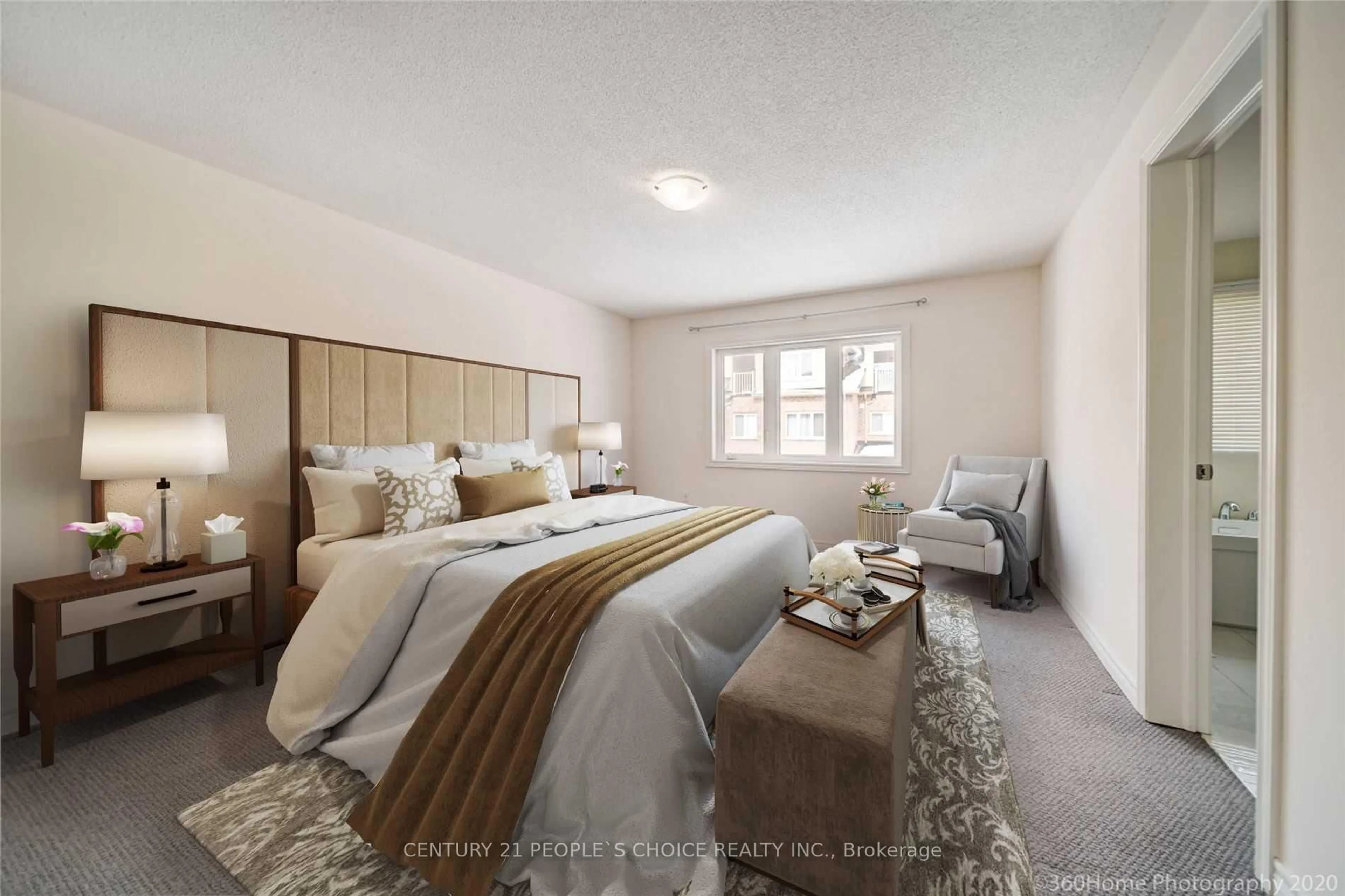 Bedroom with bed, unknown for 33 Talence Dr, Hamilton Ontario L8J 0L2