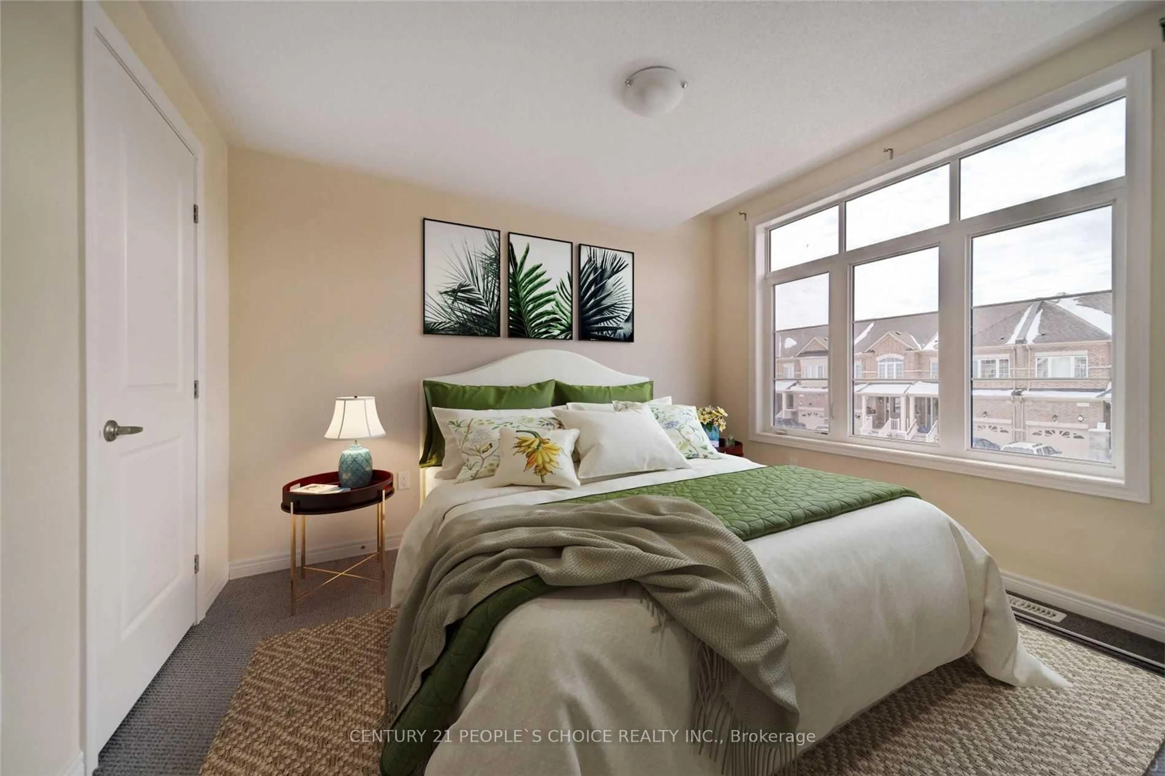 Bedroom with bed, unknown for 33 Talence Dr, Hamilton Ontario L8J 0L2