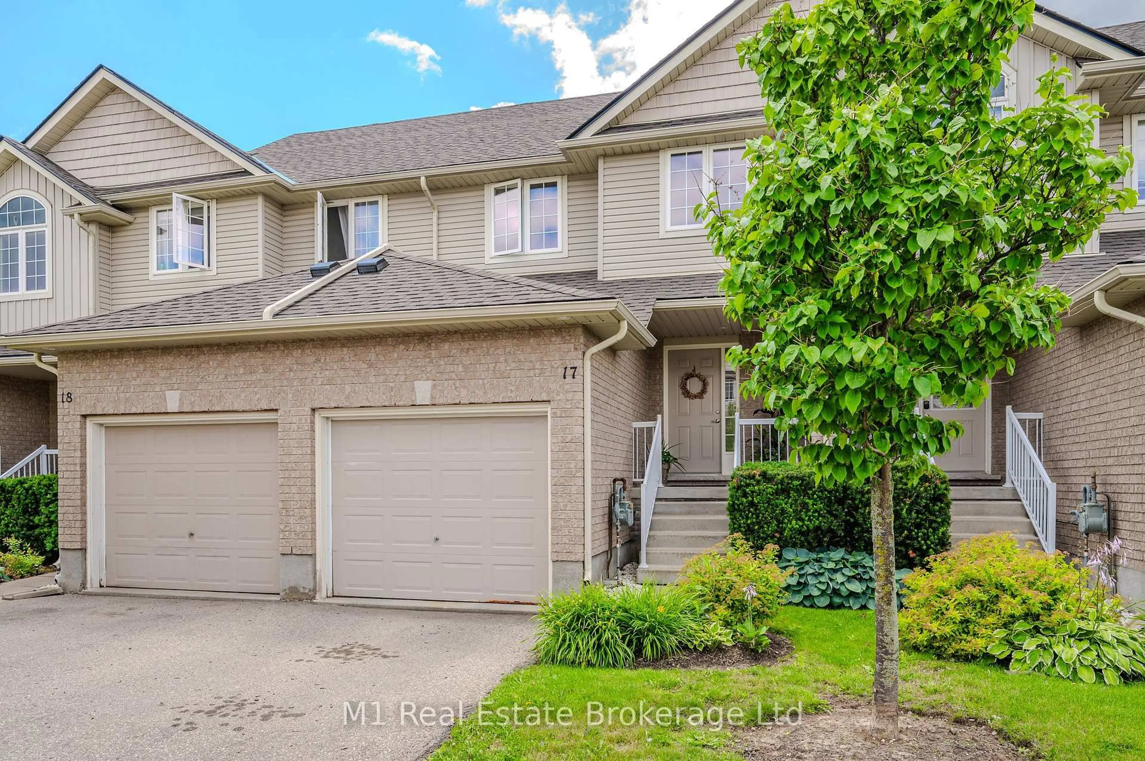 A pic from outside/outdoor area/front of a property/back of a property/a pic from drone, street for 361 ARKELL Rd #17, Guelph Ontario N1L 1E5