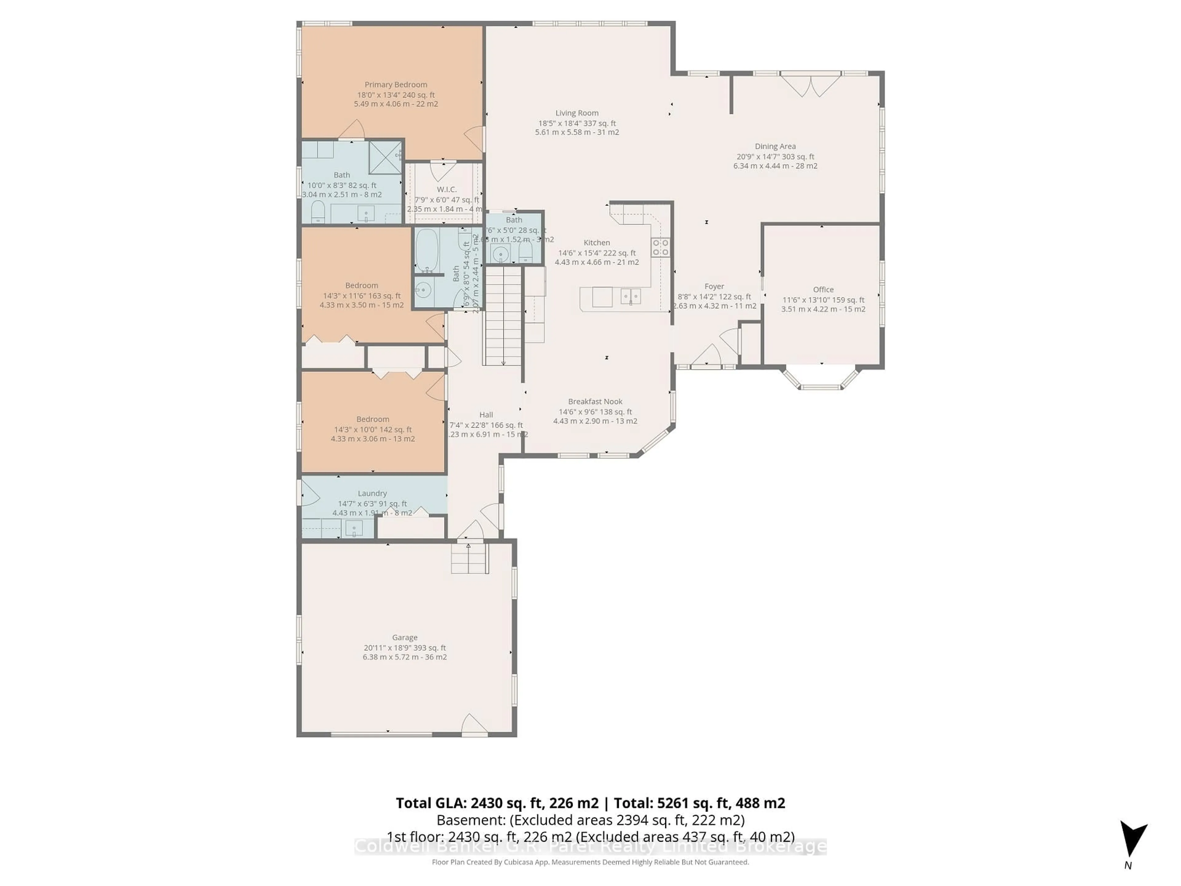Floor plan for 412516 Cranberry Line, South-West Oxford Ontario N4G 4G8