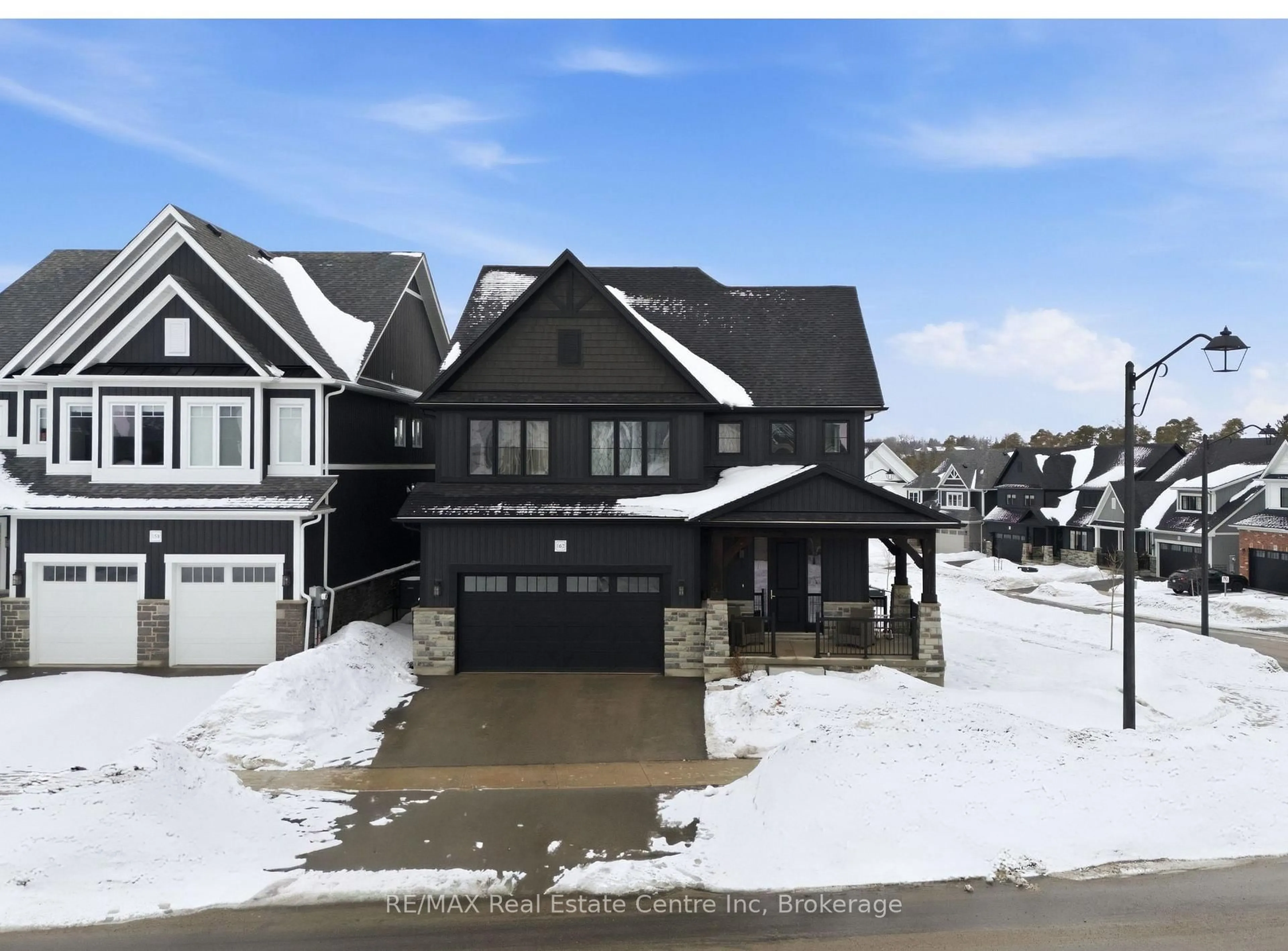 A pic from outside/outdoor area/front of a property/back of a property/a pic from drone, street for 162 HARRISON St, Centre Wellington Ontario N0B 1S0