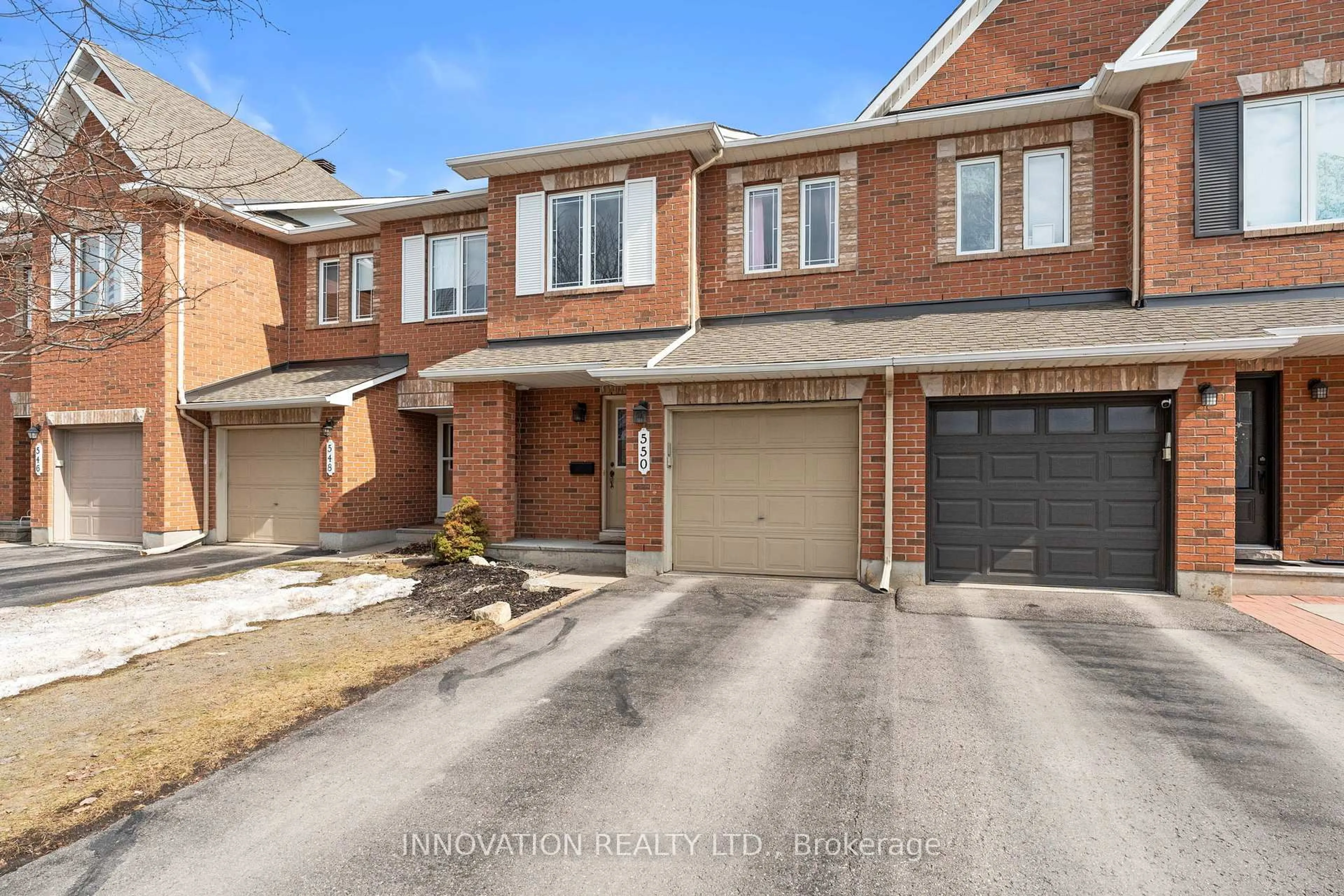 Home with brick exterior material, street for 550 Louis Toscano Dr, Ottawa Ontario K4A 0A8
