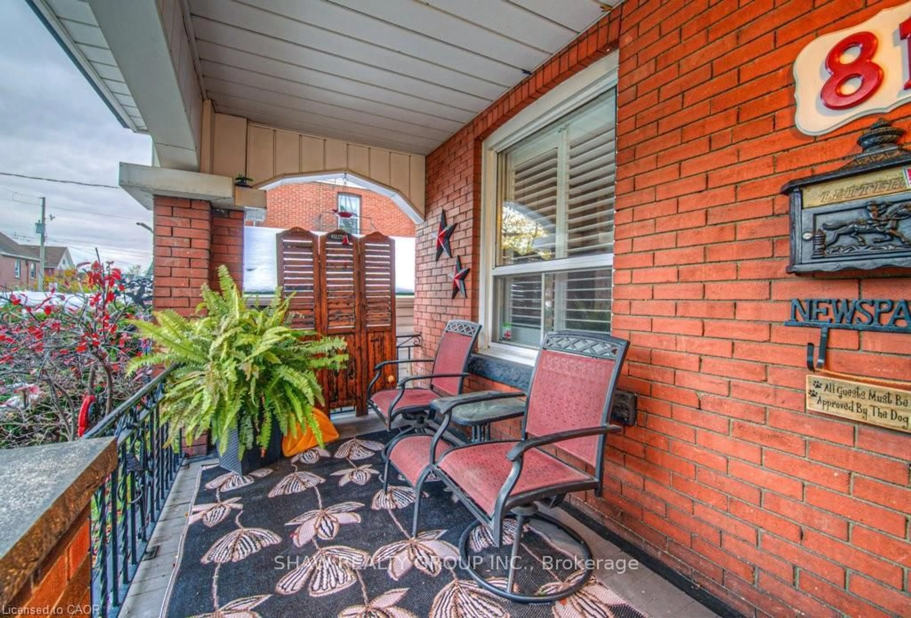 Patio, street for 81 Beechwood Ave, Hamilton Ontario L8L 2S7