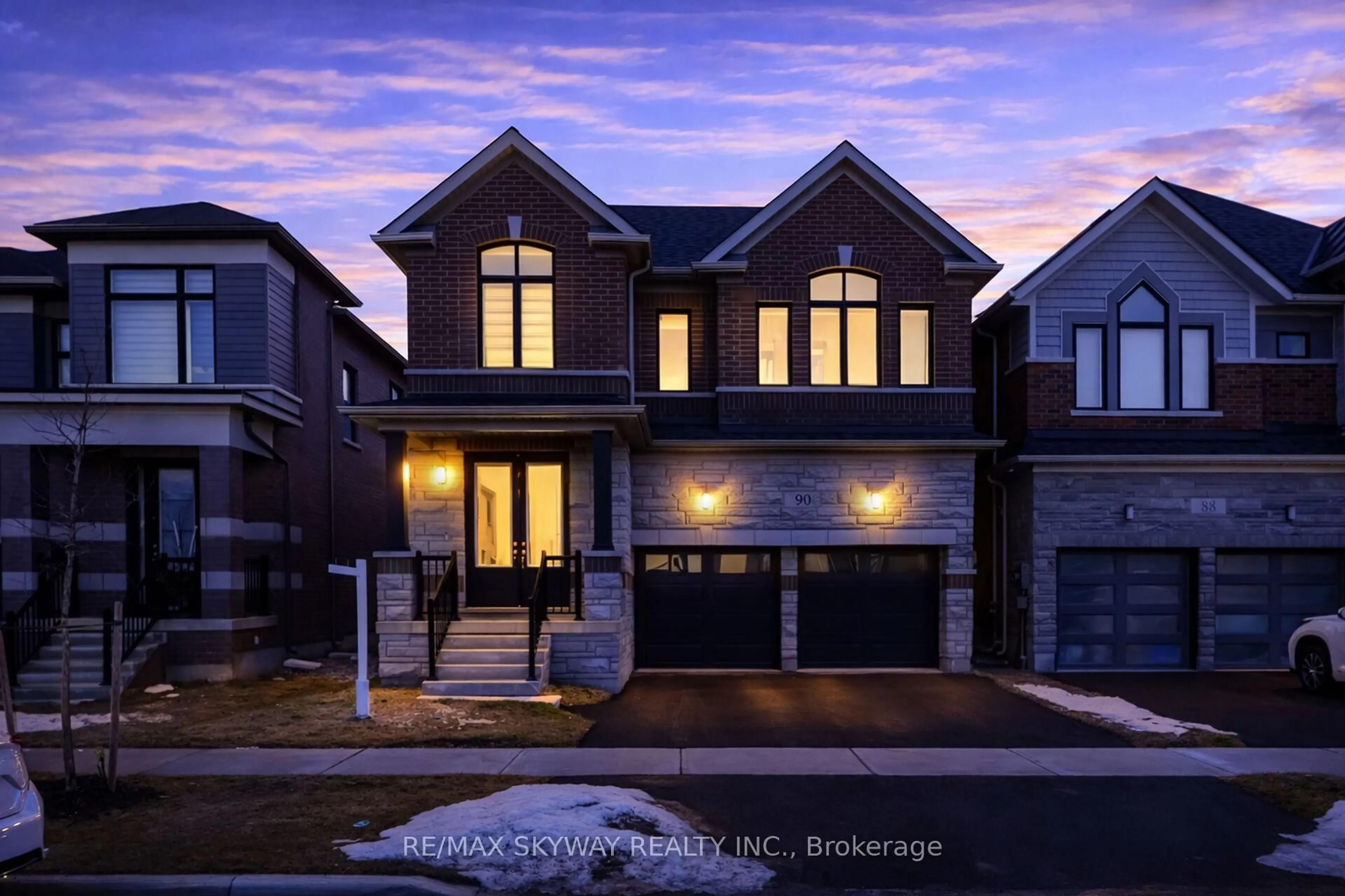 Home with brick exterior material, street for 90 Player Dr, Erin Ontario N0B 1T0