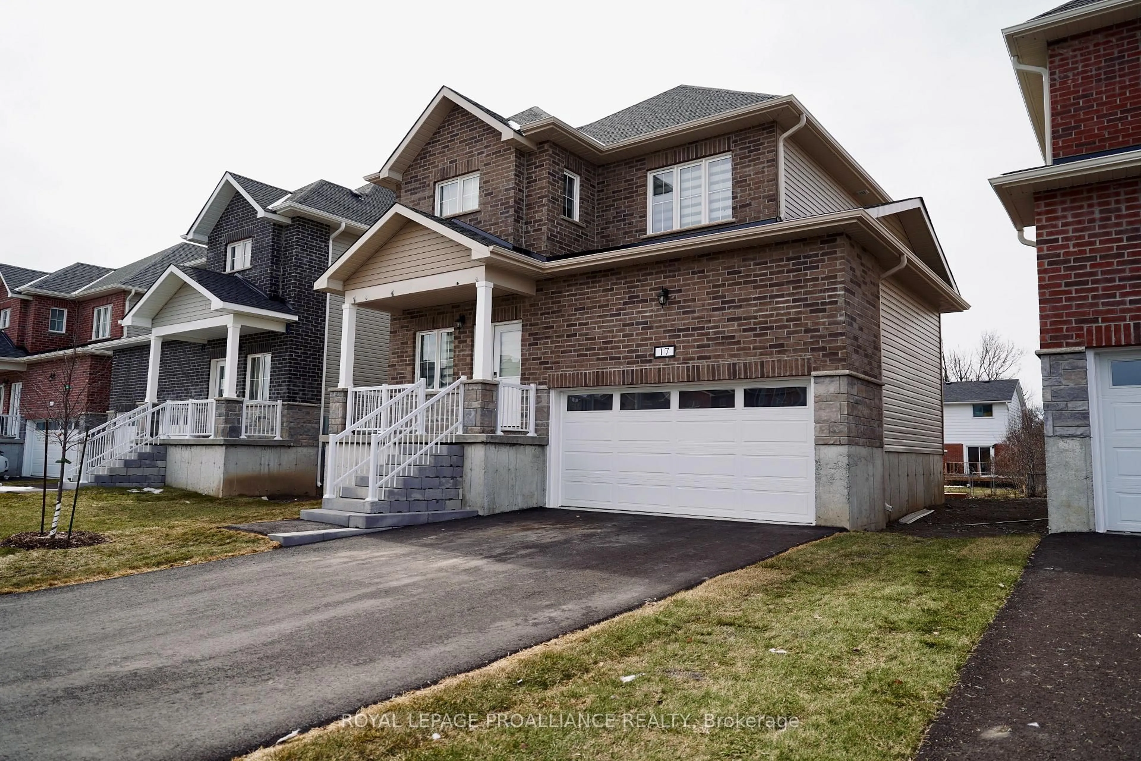 Home with brick exterior material, street for 17 Bradden Cres, Belleville Ontario K8N 0T8