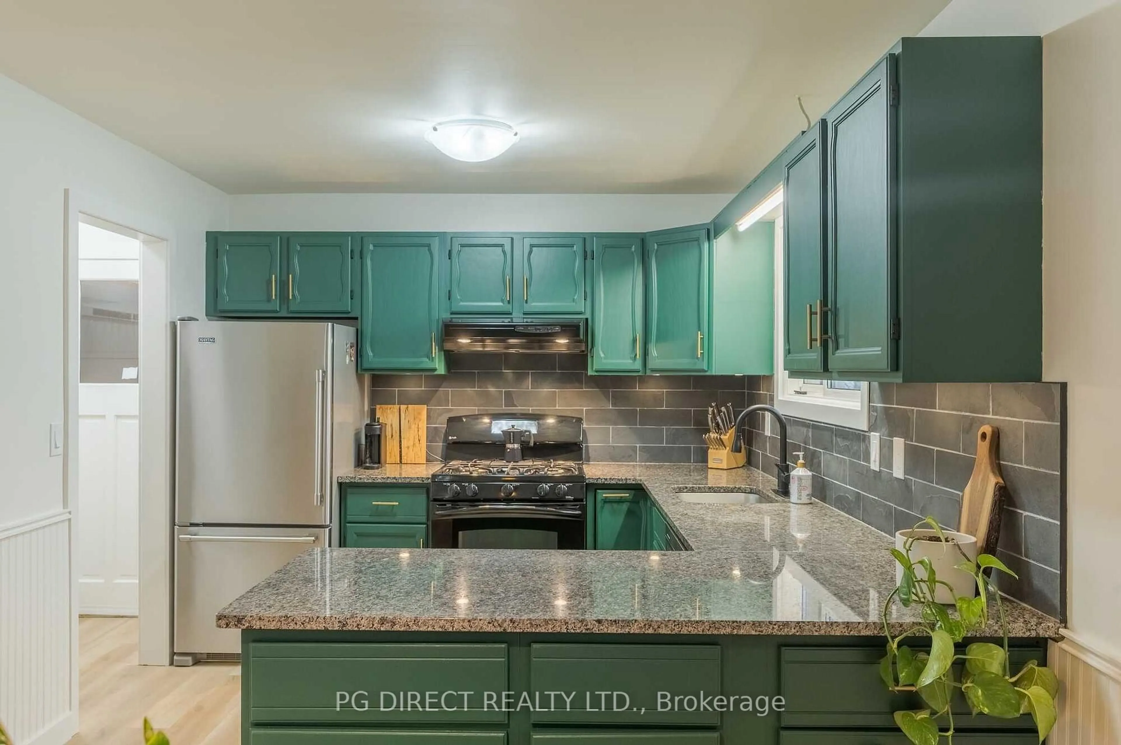 Open concept kitchen, ceramic/tile floor for 67 Argyle St, Trent Hills Ontario K0L 1Y0