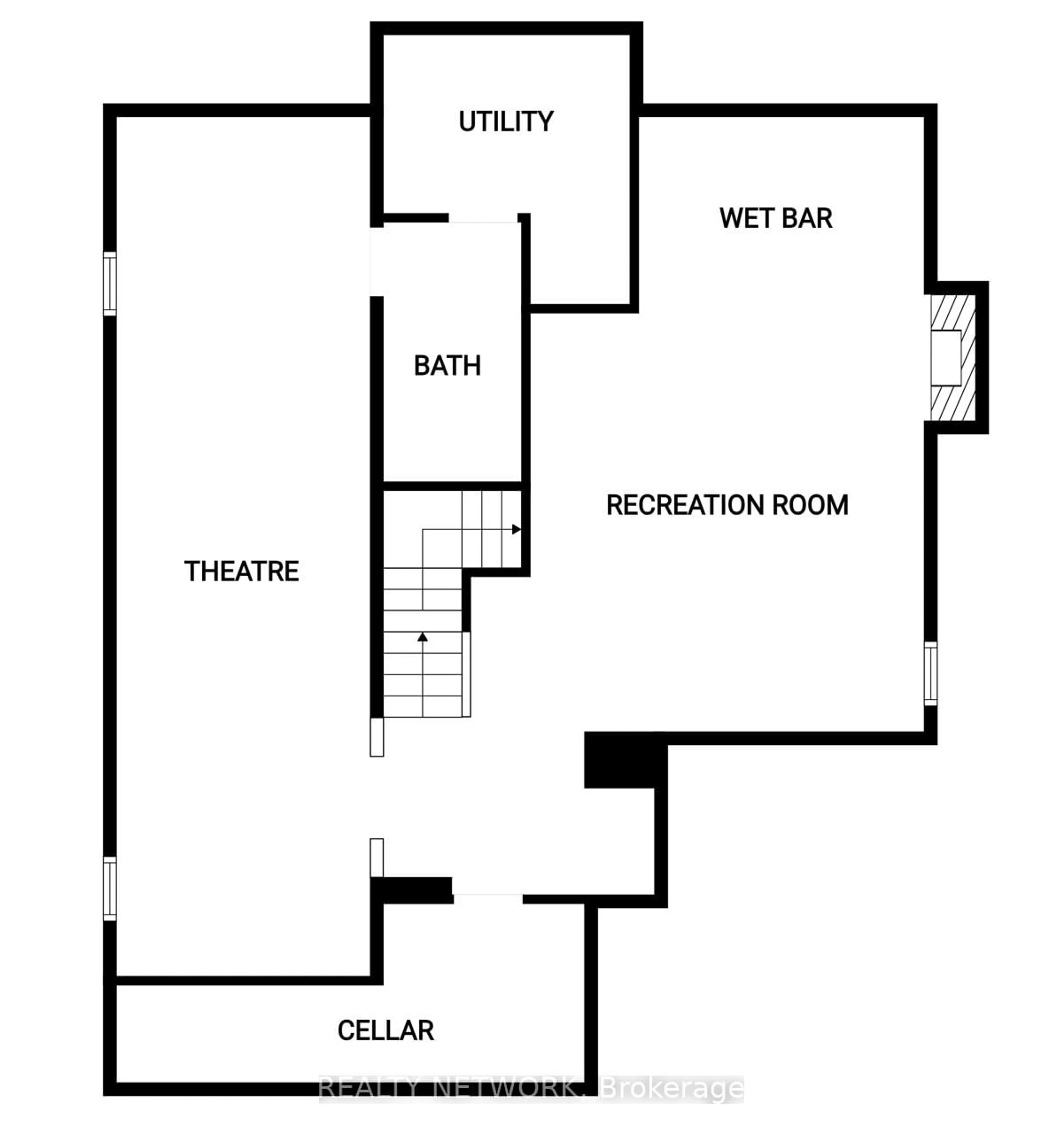 Floor plan for 29 Riviera Rdge, Hamilton Ontario L8E 5E6