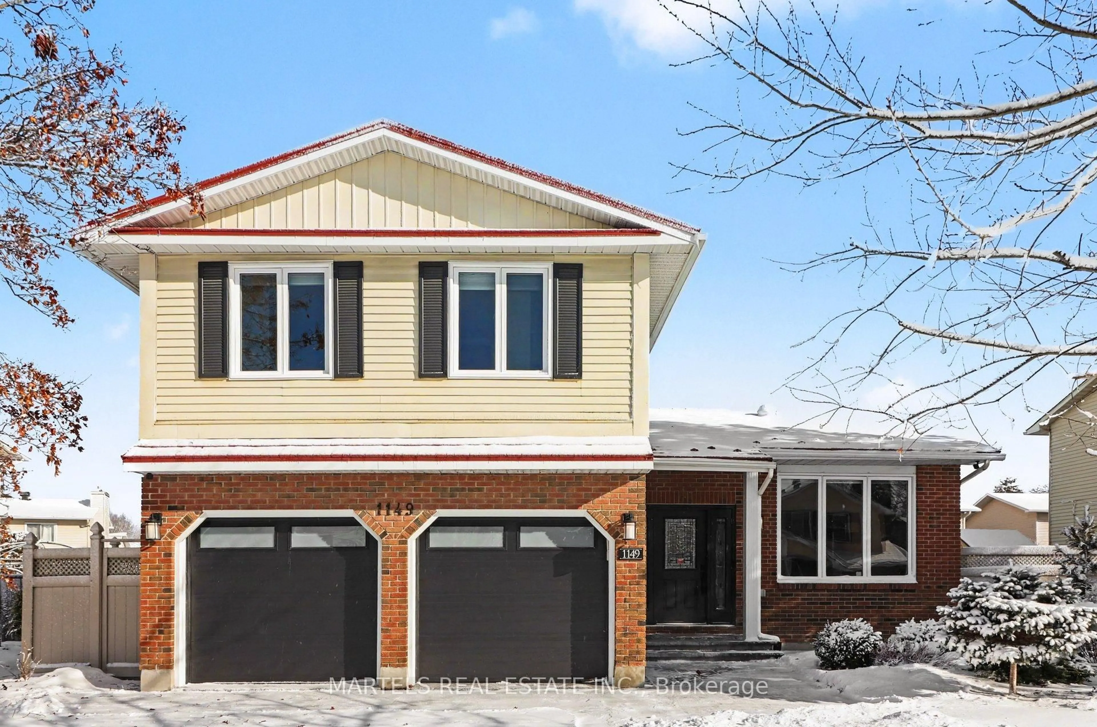 Home with brick exterior material, street for 1149 Beaujolais Cres, Ottawa Ontario K1C 2H5