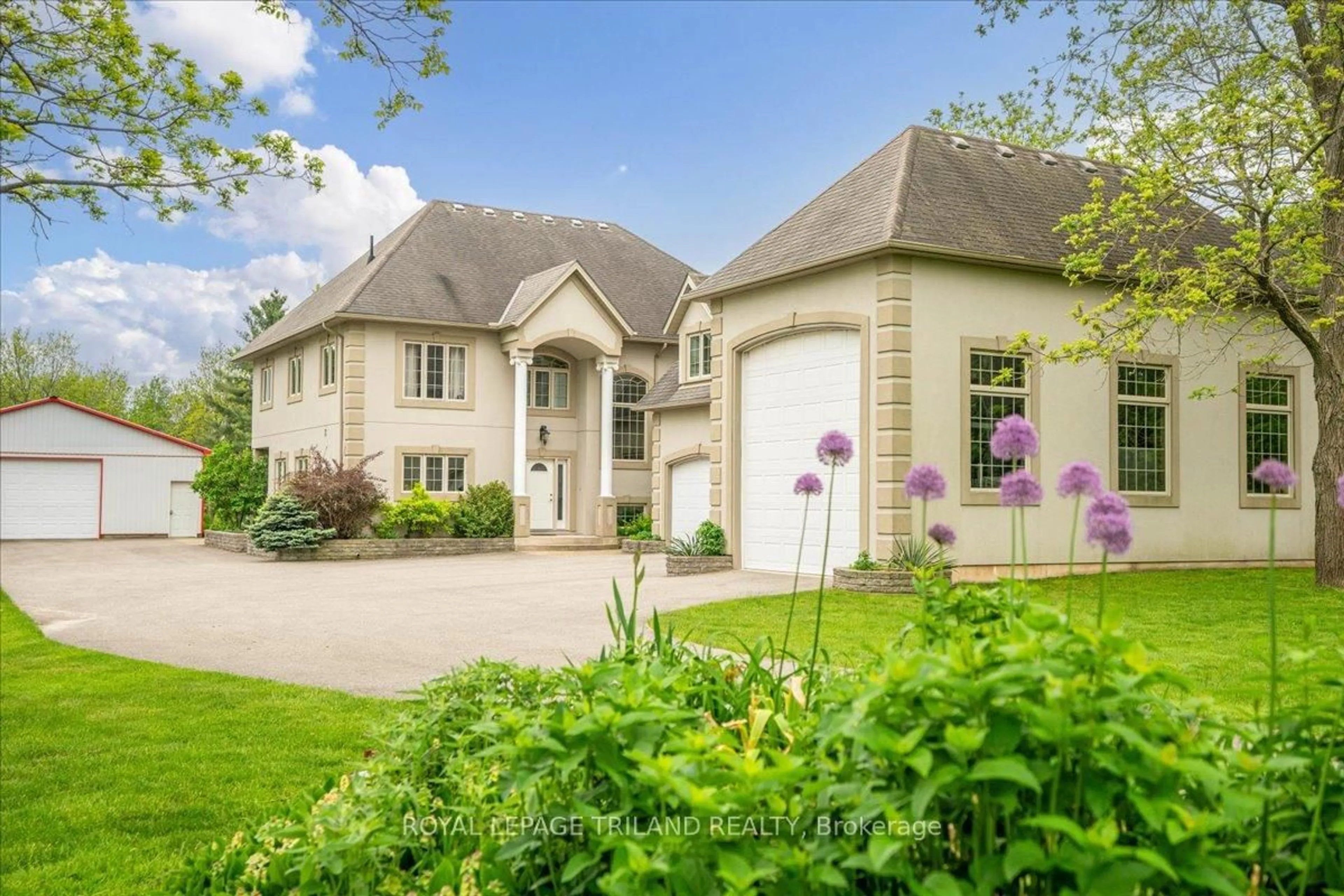 Home with brick exterior material, street for 3115 Napperton Dr, Adelaide Metcalfe Ontario N7G 3H8