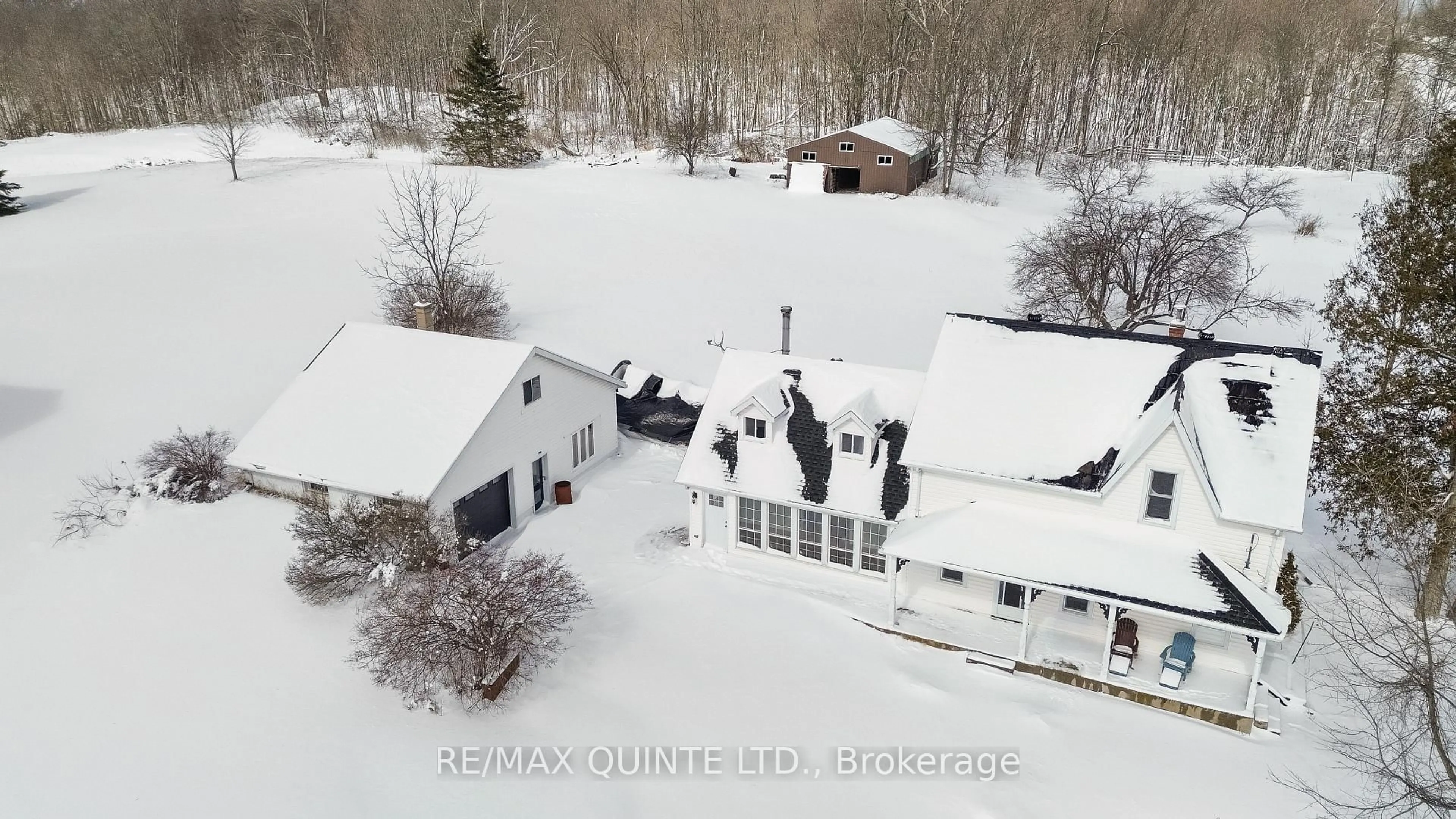A pic from outside/outdoor area/front of a property/back of a property/a pic from drone, unknown for 15481 Highway 62, Madoc Ontario K0K 1Y0