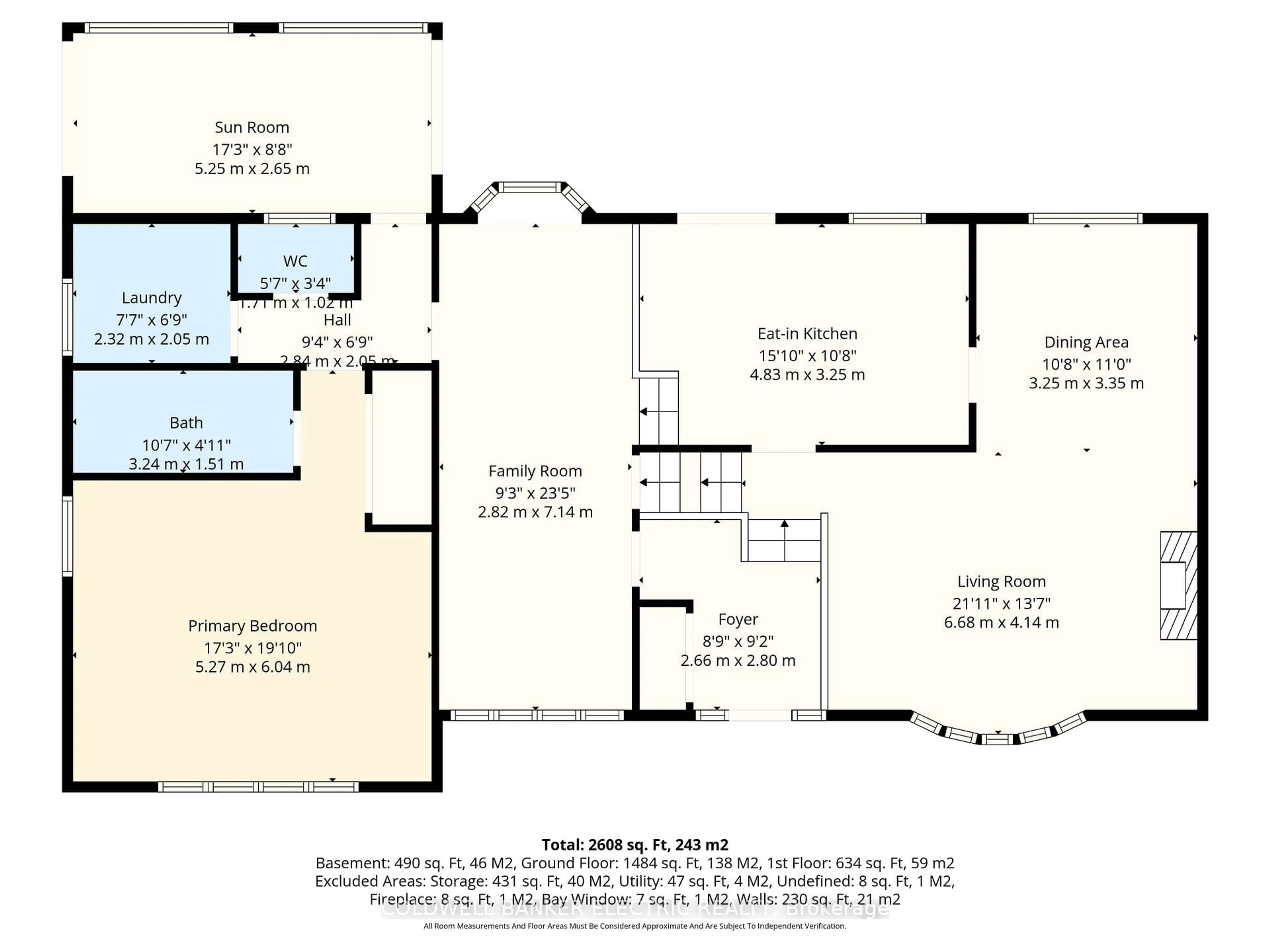 Floor plan for 1341 Heather Lane, Peterborough Ontario K9J 7N1