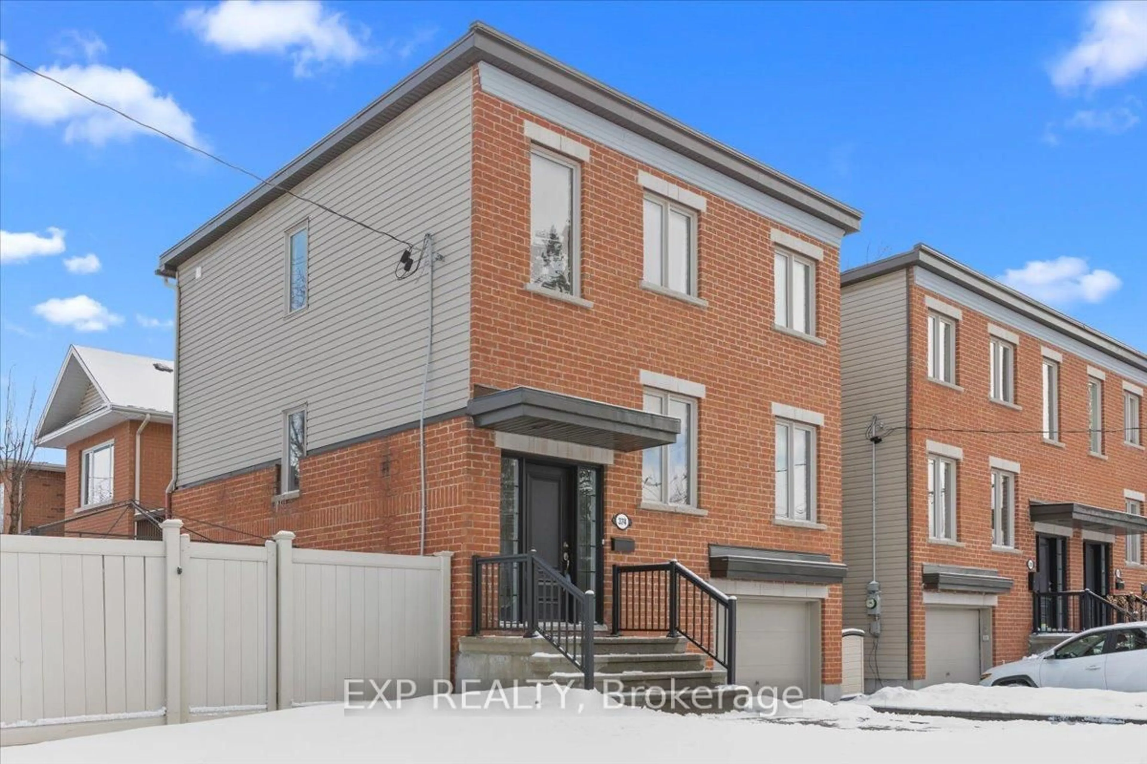 Home with brick exterior material, street for 374 Greenwood Ave, Ottawa Ontario K2A 4E6