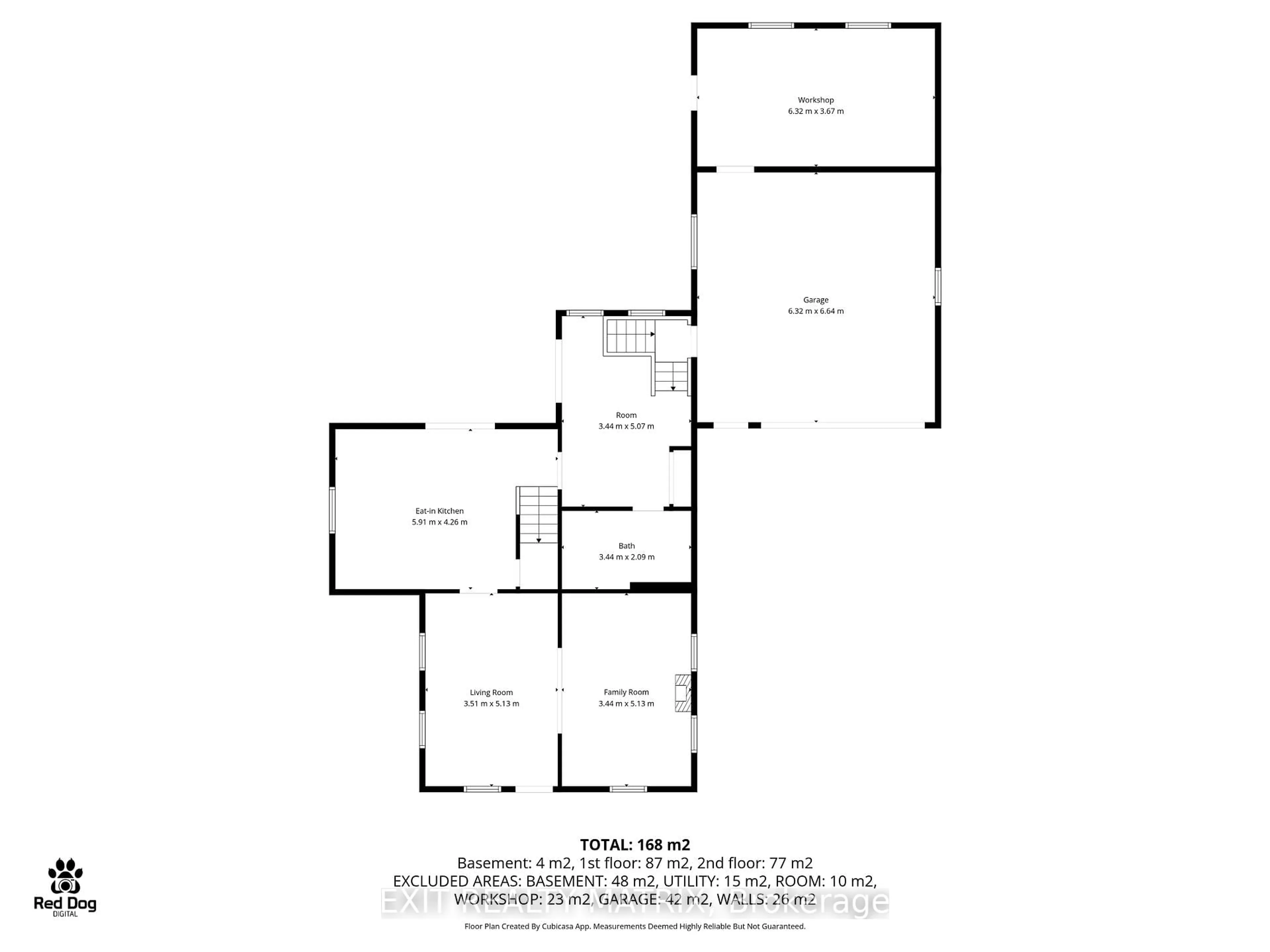 Floor plan for 539 Church St, North Dundas Ontario K0C 2K0