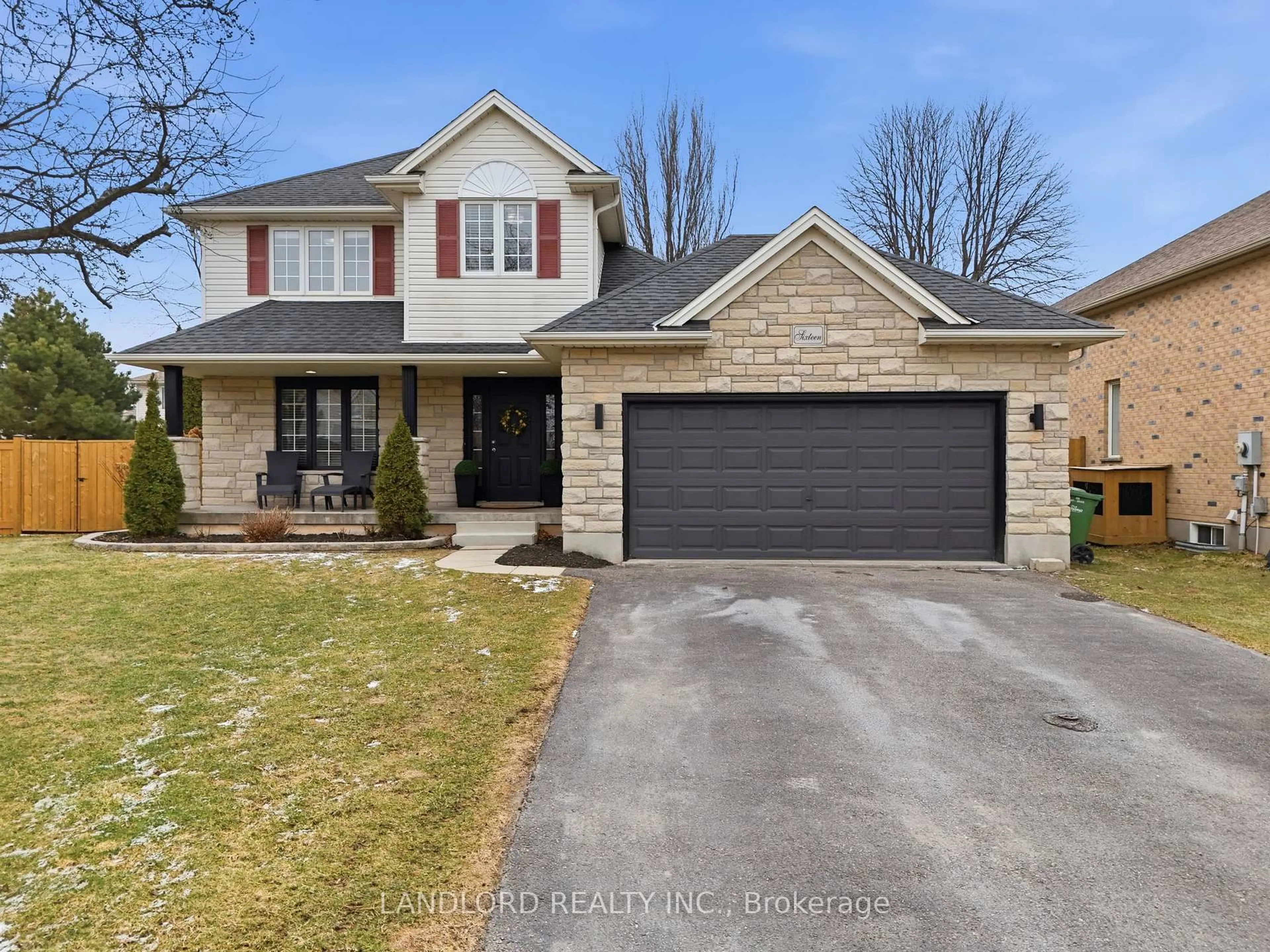 Home with brick exterior material, street for 16 Windemere Pl, St. Thomas Ontario N5R 6H3