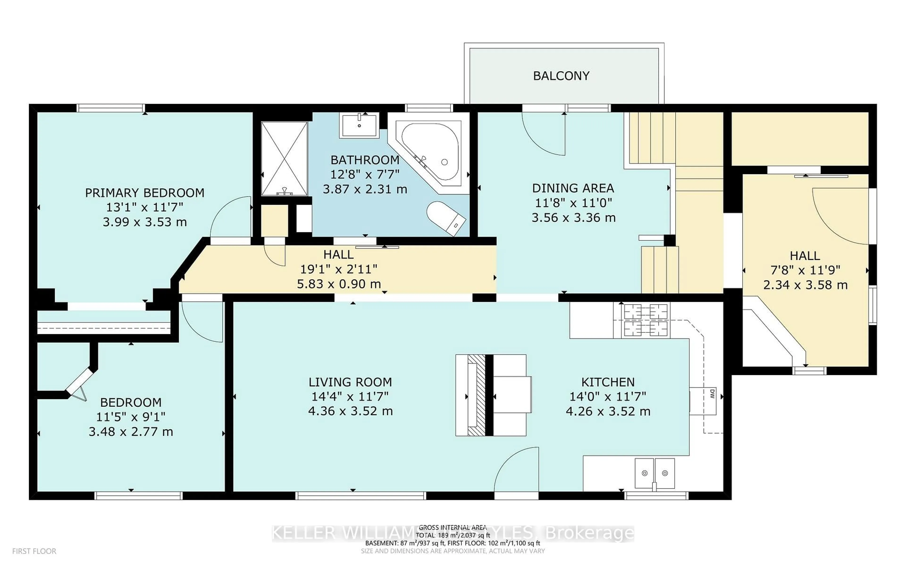 Floor plan for 22 Charles St, Thames Centre Ontario N0L 1G2