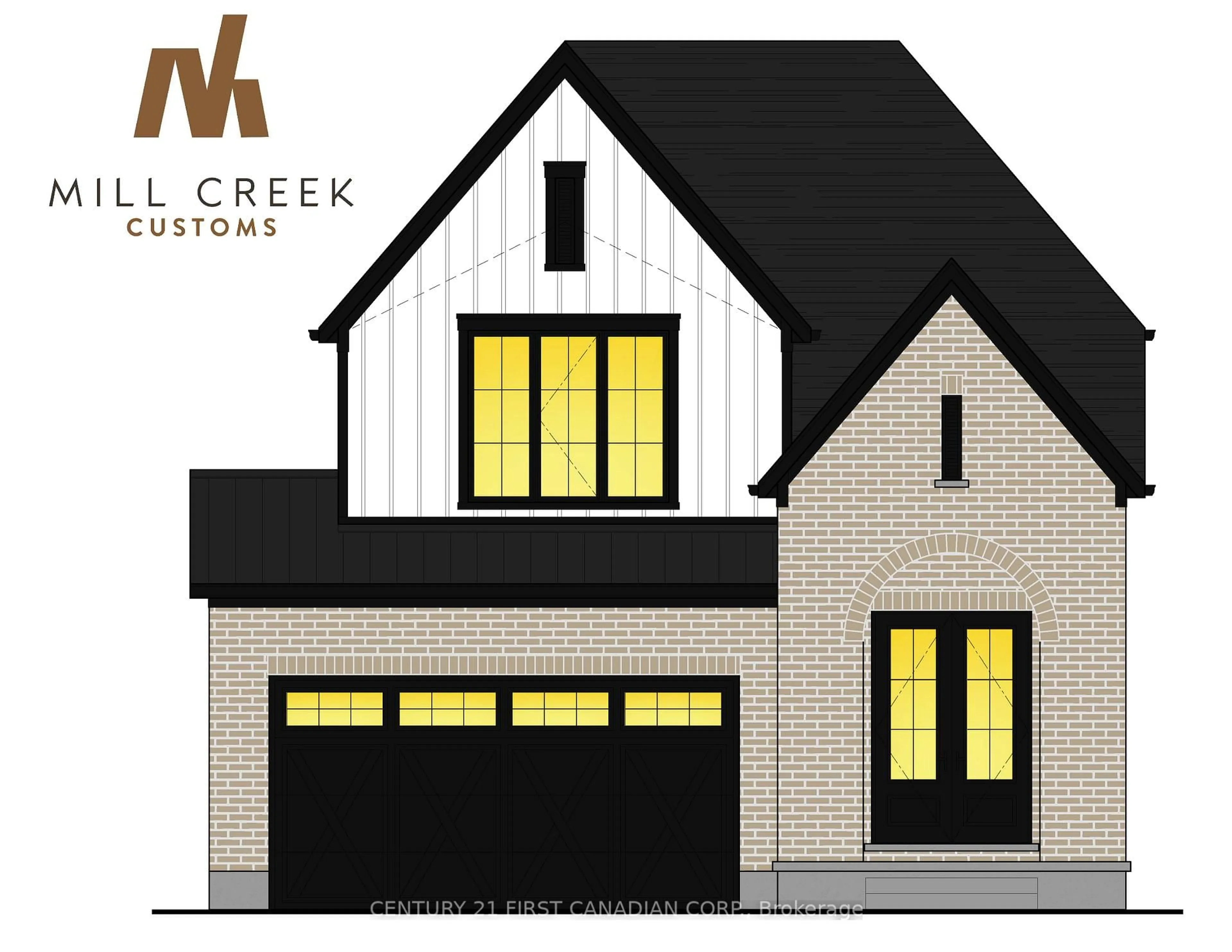 Home with brick exterior material, street for 24 Sheldabren St, North Middlesex Ontario N0M 1A0