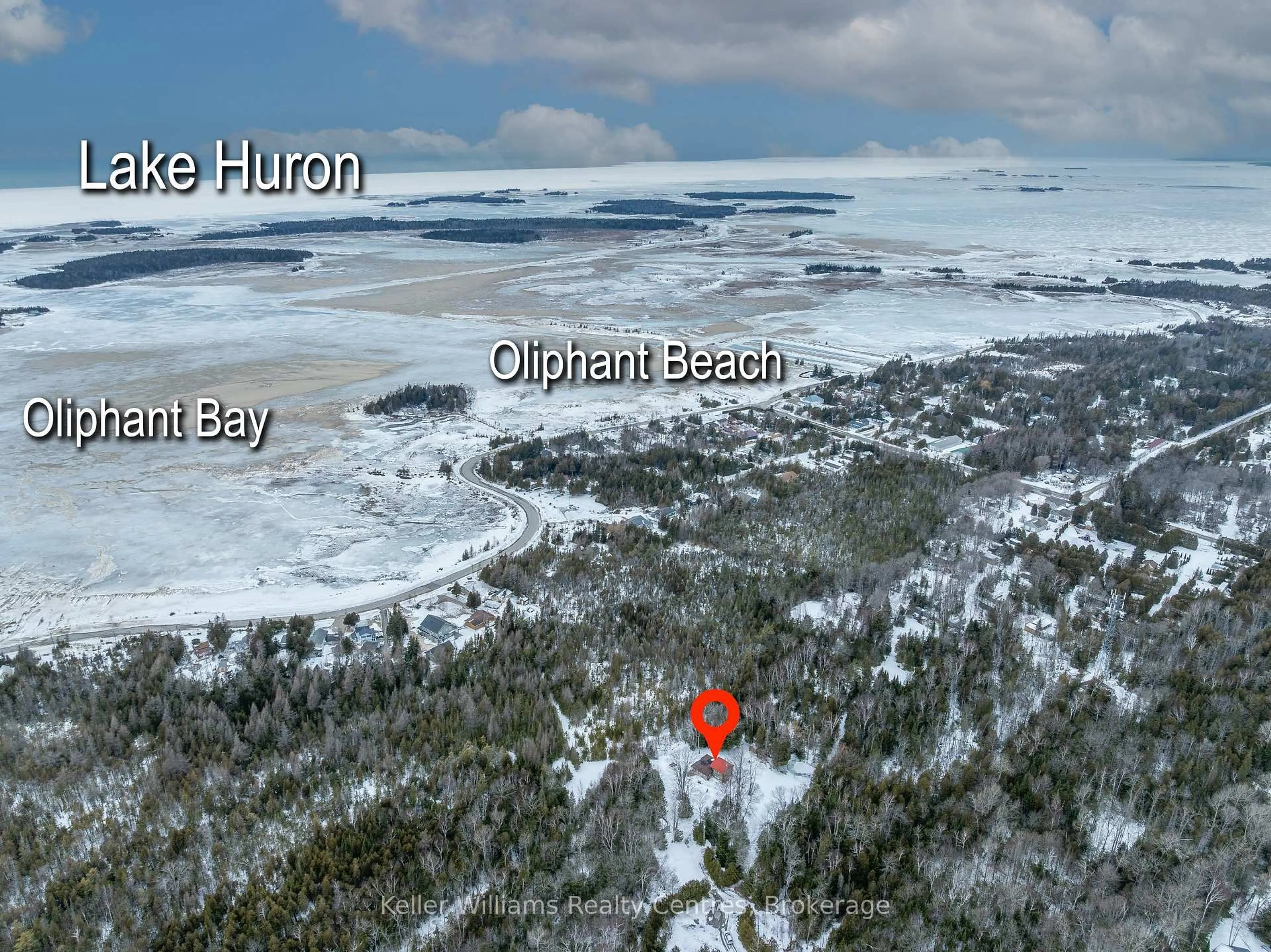 Picture of a map for 31 MONTROSE STREET, South Bruce Peninsula Ontario N0H 2T0