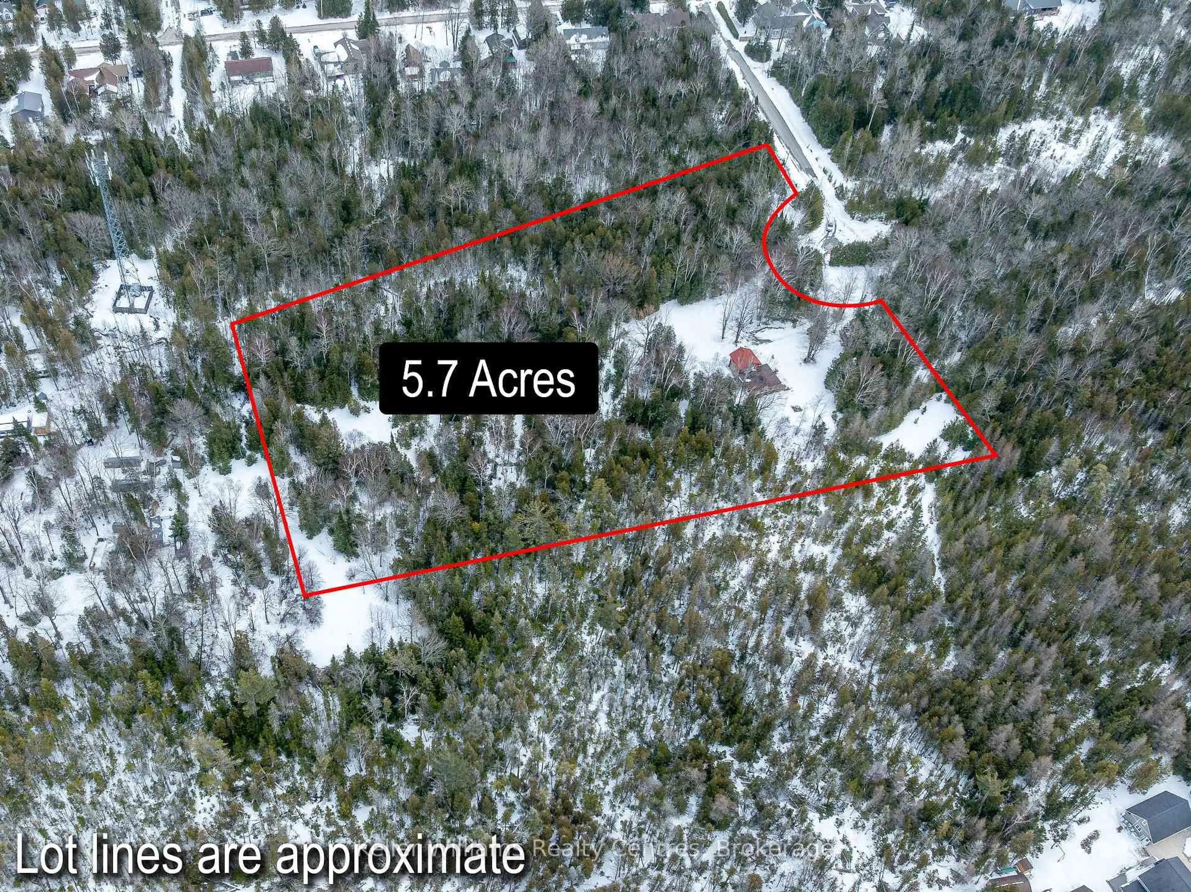 A pic from outside/outdoor area/front of a property/back of a property/a pic from drone, forest/trees view for 31 MONTROSE STREET, South Bruce Peninsula Ontario N0H 2T0
