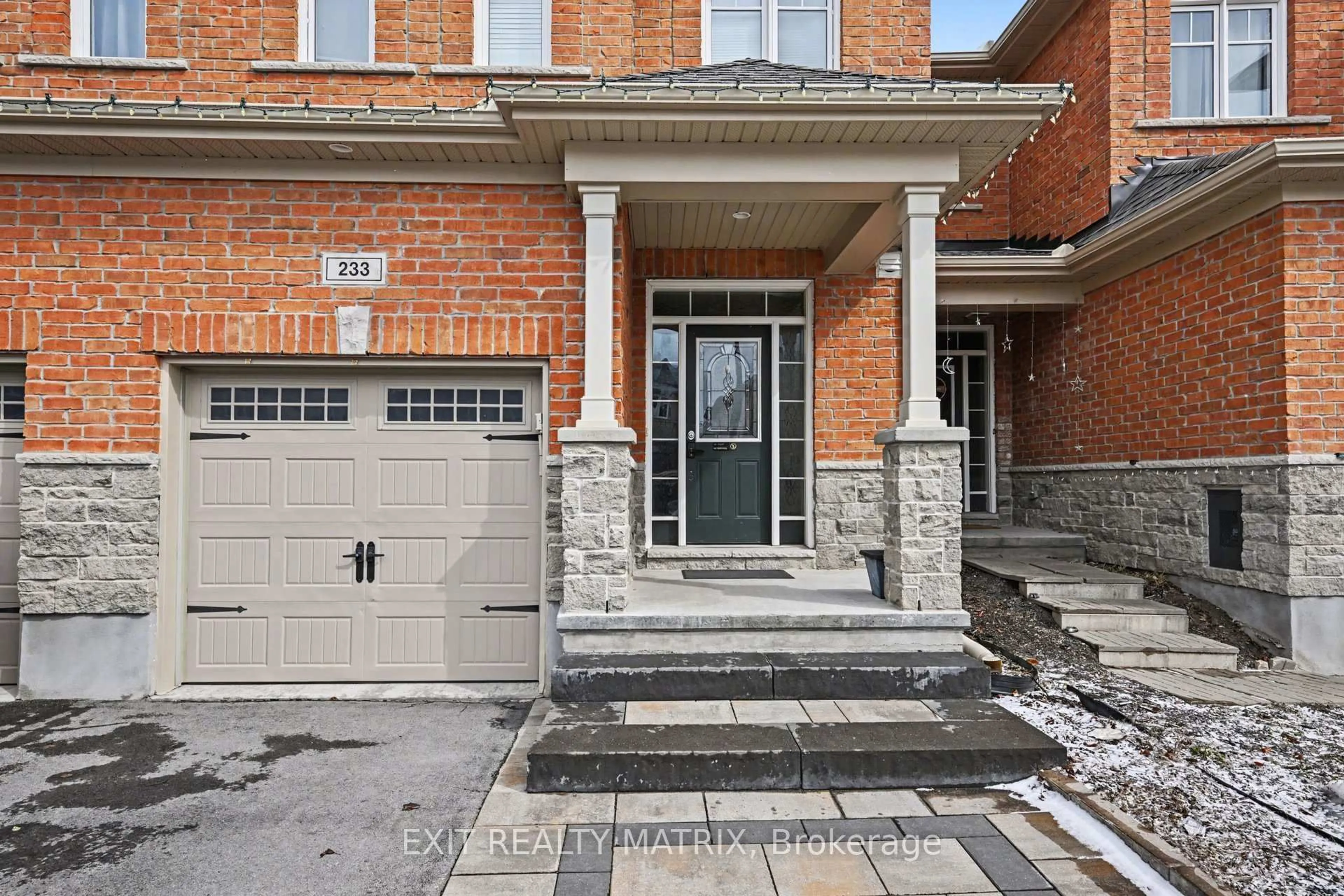 Home with brick exterior material, street for 233 Losino Cres, Ottawa Ontario K2V 0E4