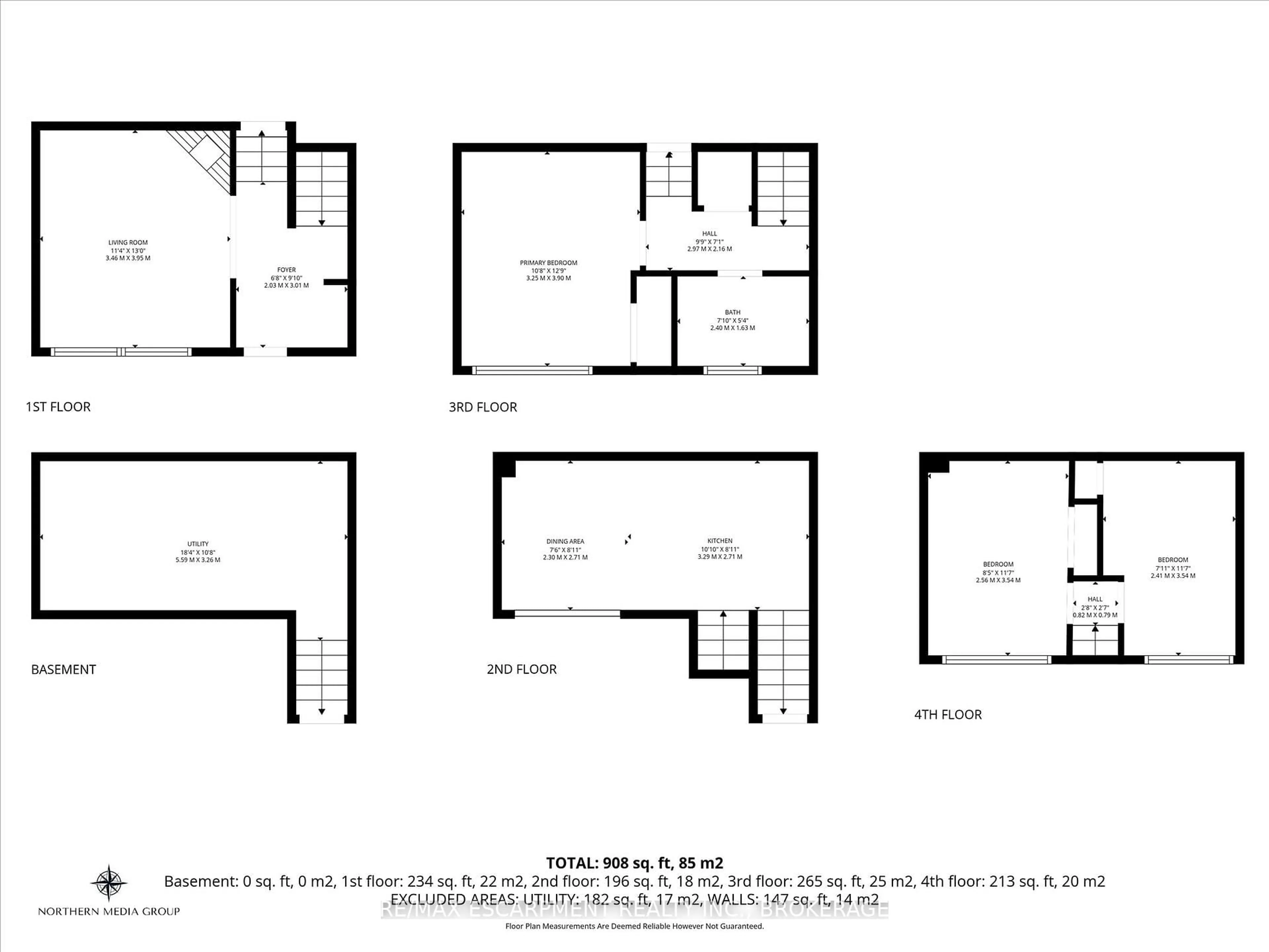 Floor plan for 5 Viking Crt #301, Grimsby Ontario L3M 3T8