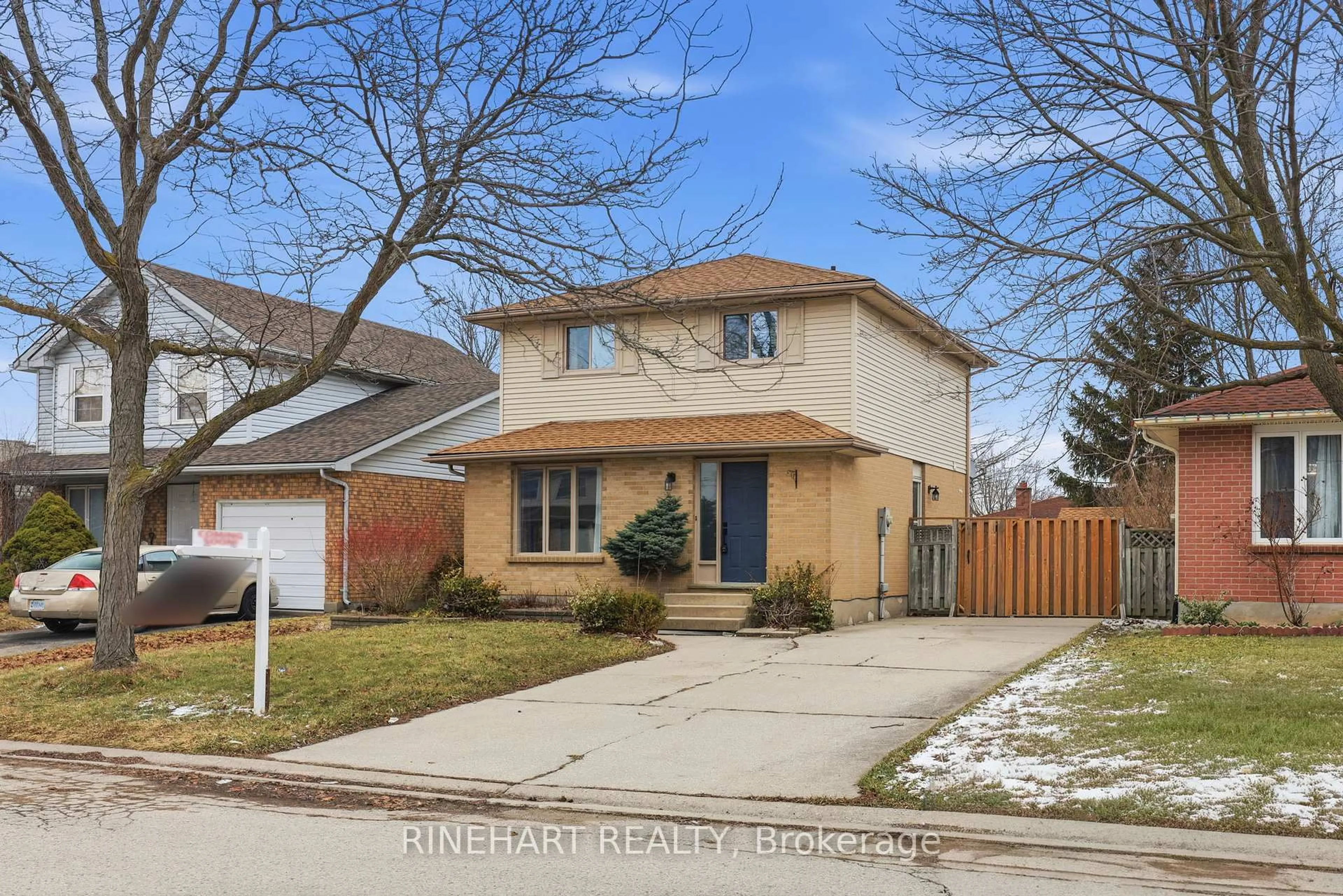 Home with brick exterior material, street for 74 Erica Cres, London South Ontario N6E 3P5