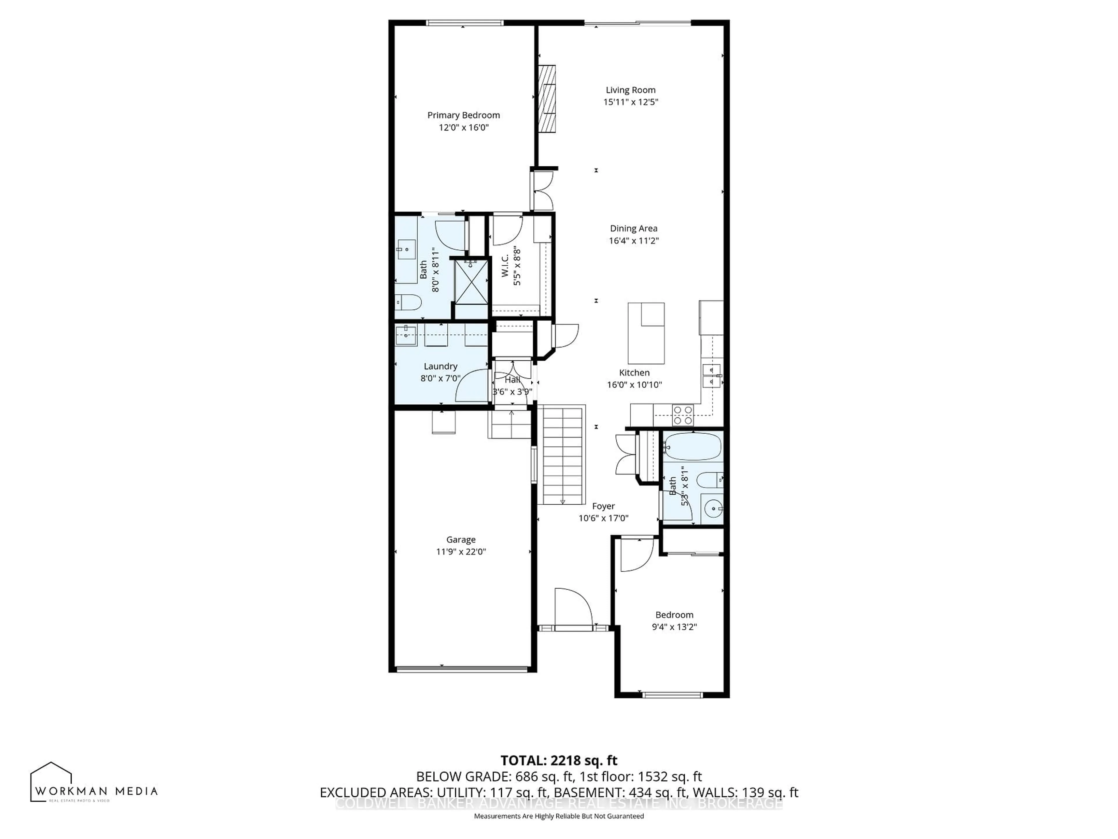Floor plan for 40 Carrick Tr, Welland Ontario L3C 0E7