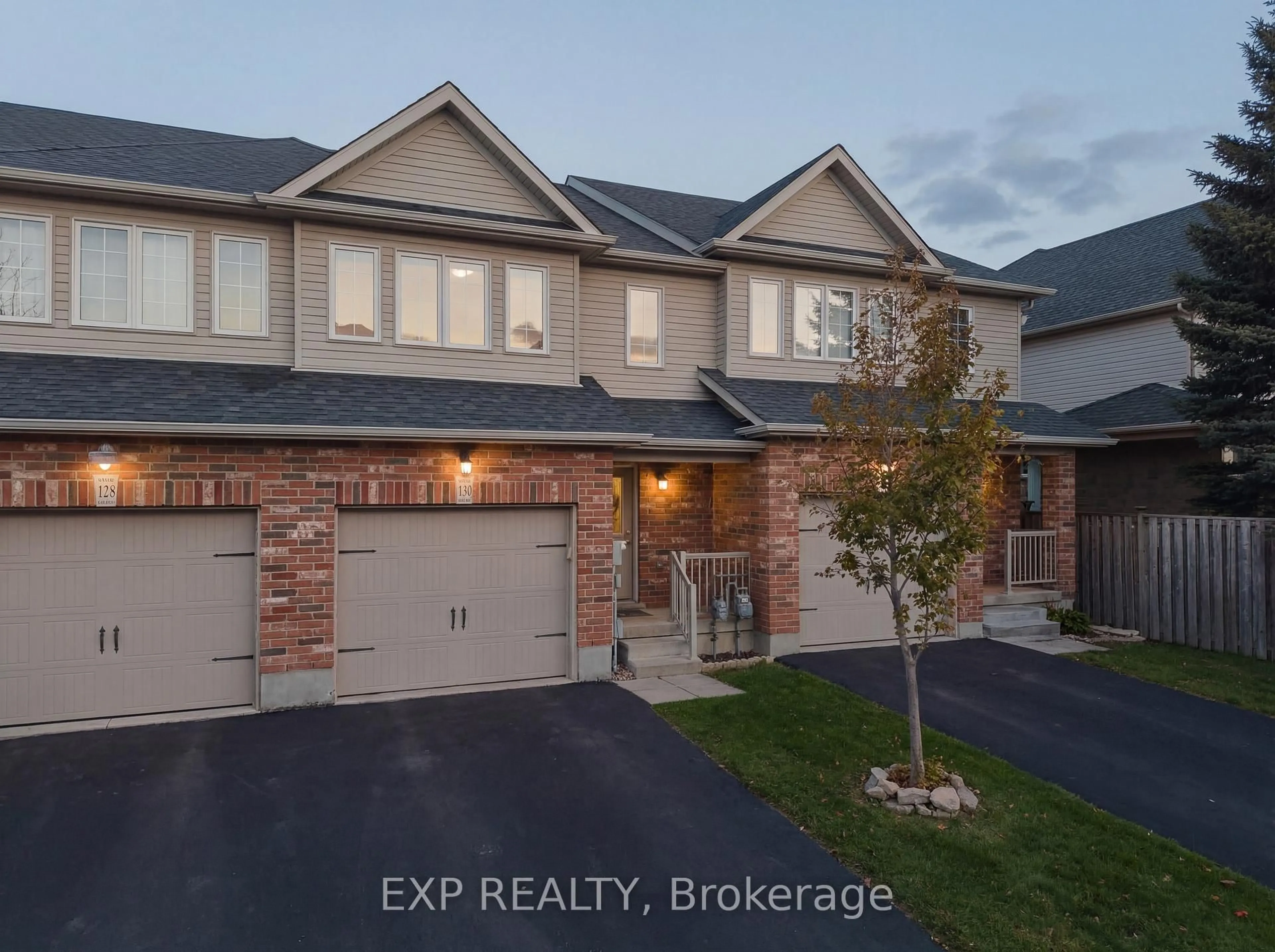 Home with brick exterior material, street for 130 Simmonds Dr, Guelph Ontario N1E 7L8