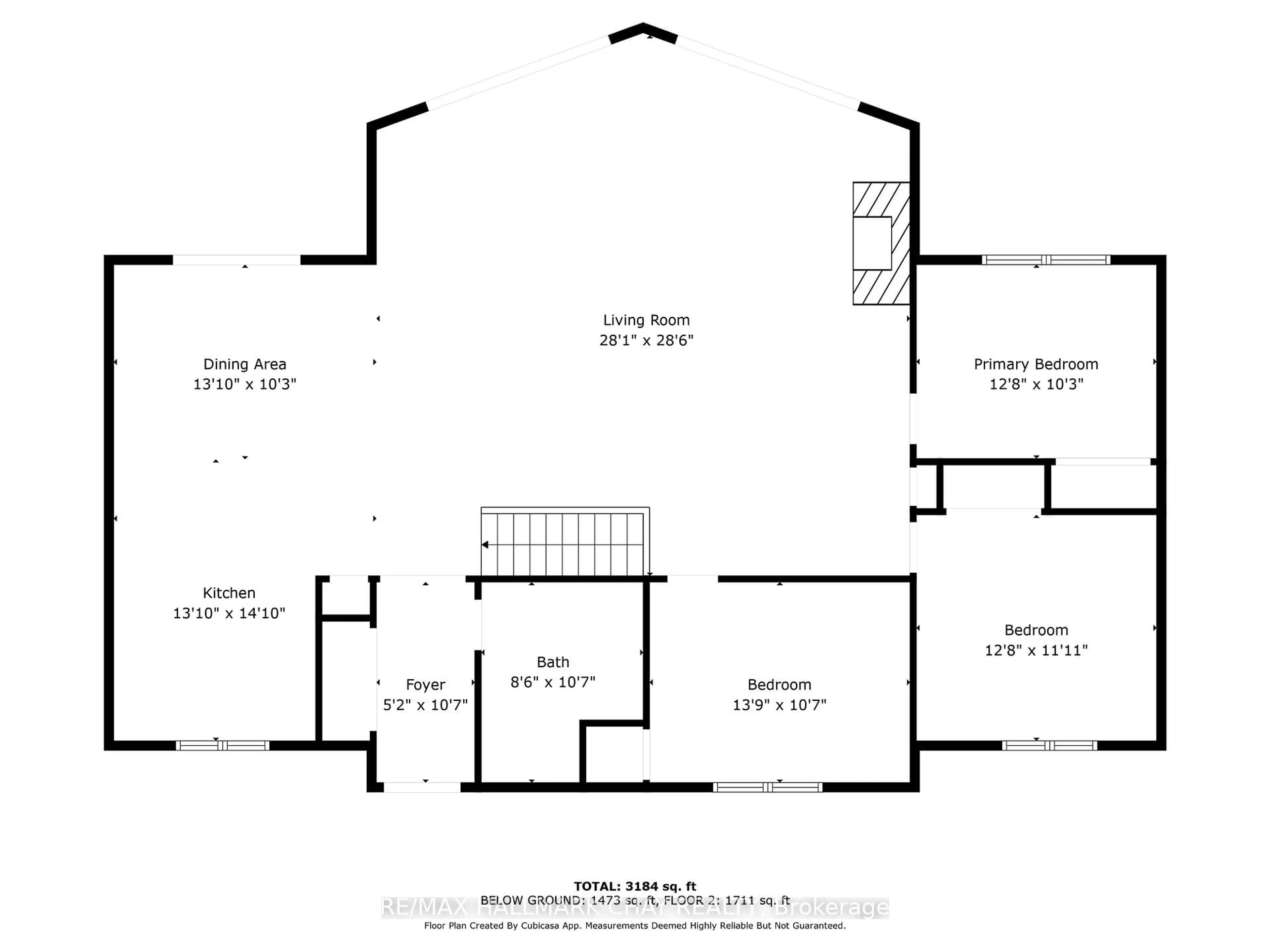 Floor plan for 1832 Kilworthy Rd, Gravenhurst Ontario P0E 1G0