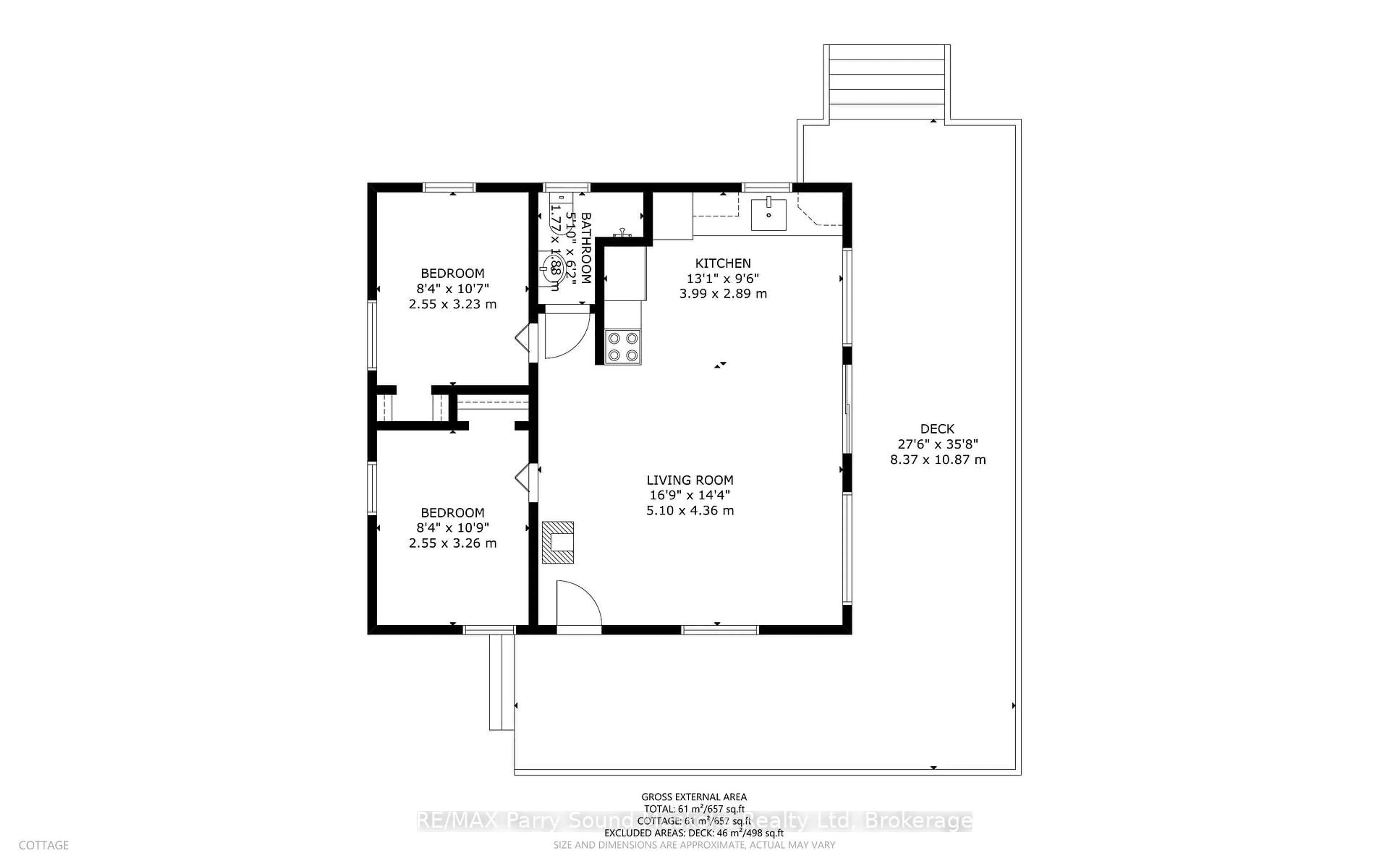 Floor plan for 4 Post Lane, Seguin Ontario P2A 2W8
