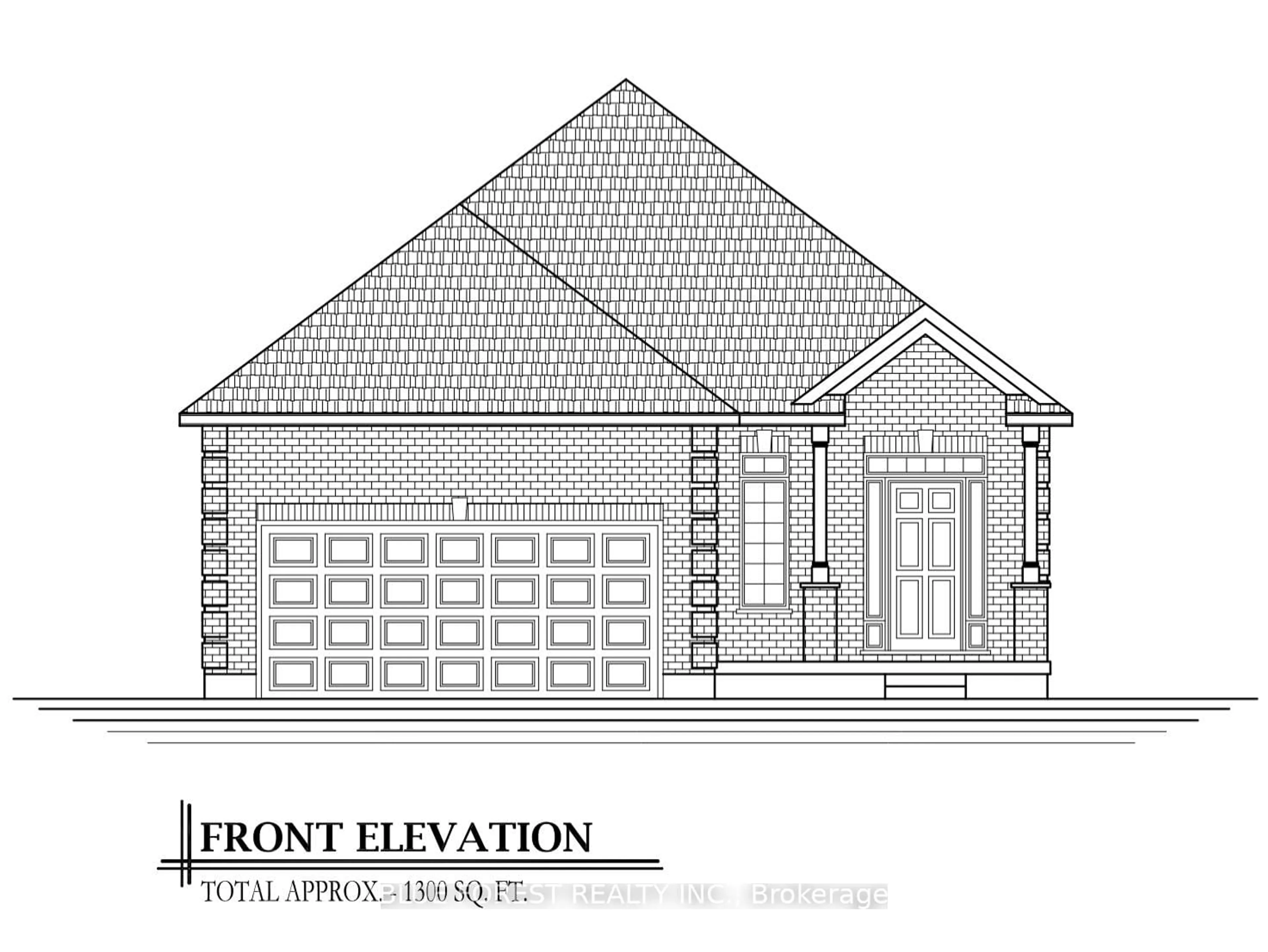 Home with brick exterior material, street for Lot 22 DEMELO Crt, Southwest Middlesex Ontario N0L 1M0