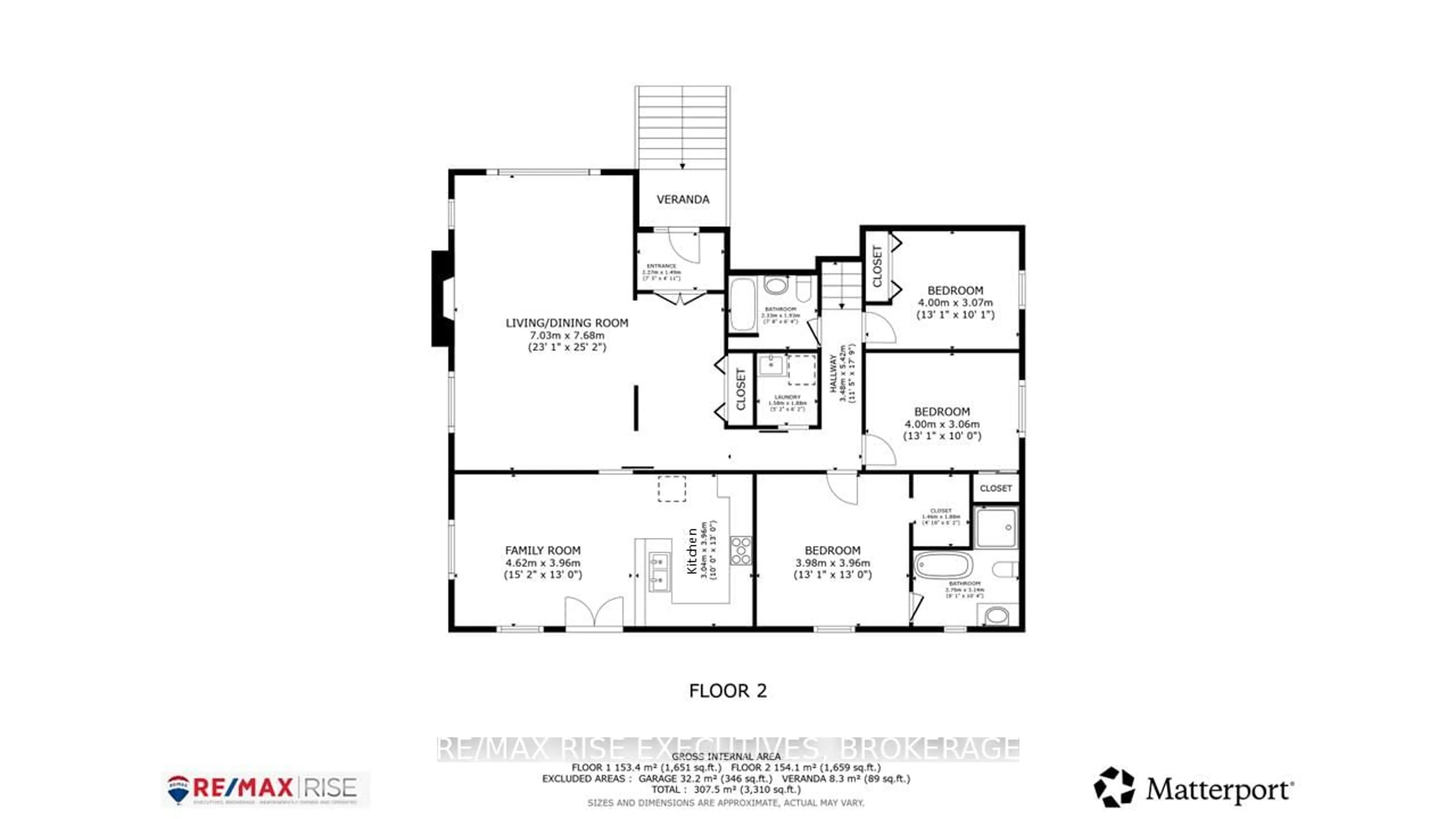 Floor plan for 36 Kenwoods Circ, Kingston Ontario K7K 6Y1
