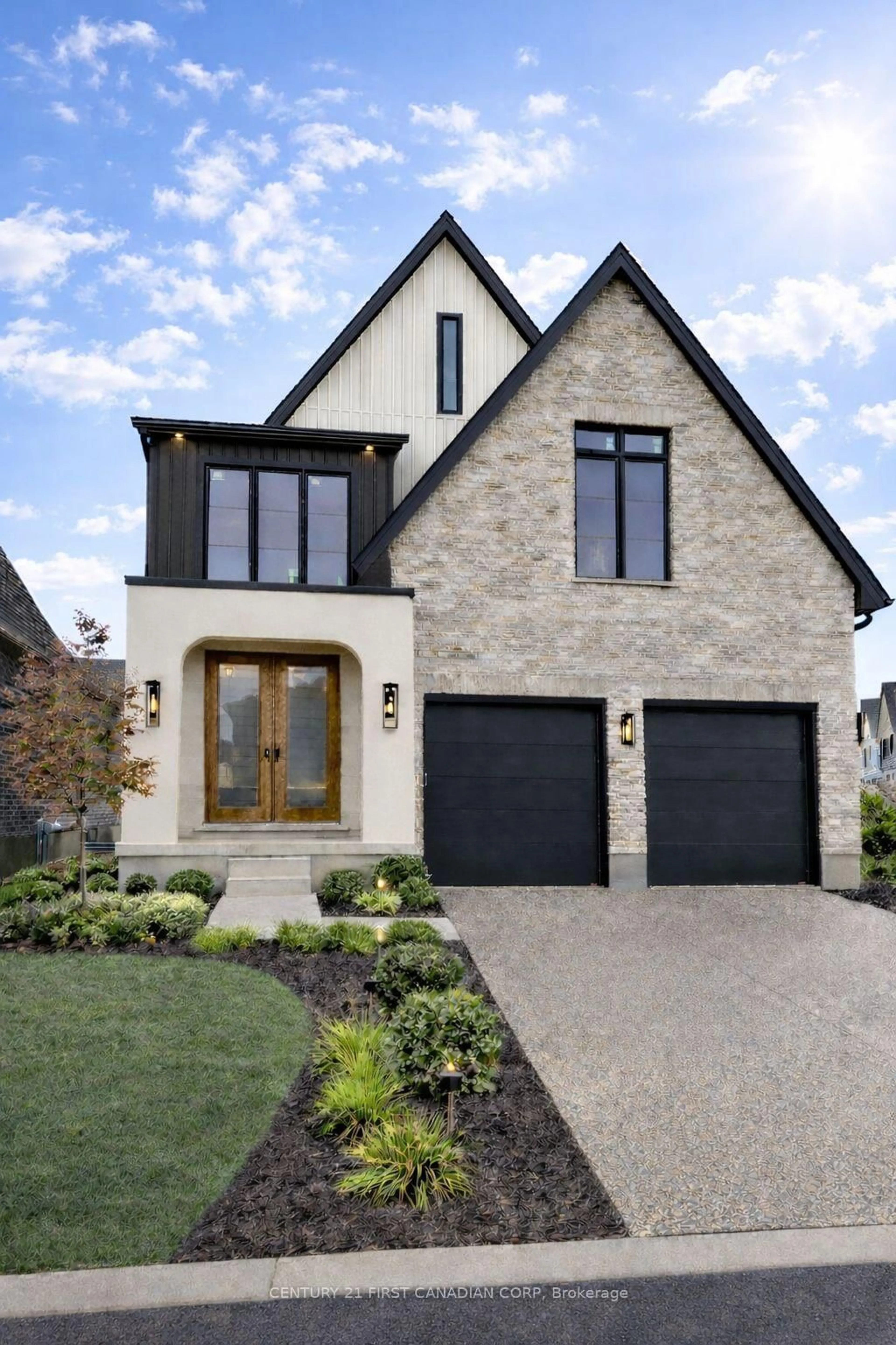 Home with brick exterior material, street for 104 DARWIN Cres, London South Ontario N6P 0J6