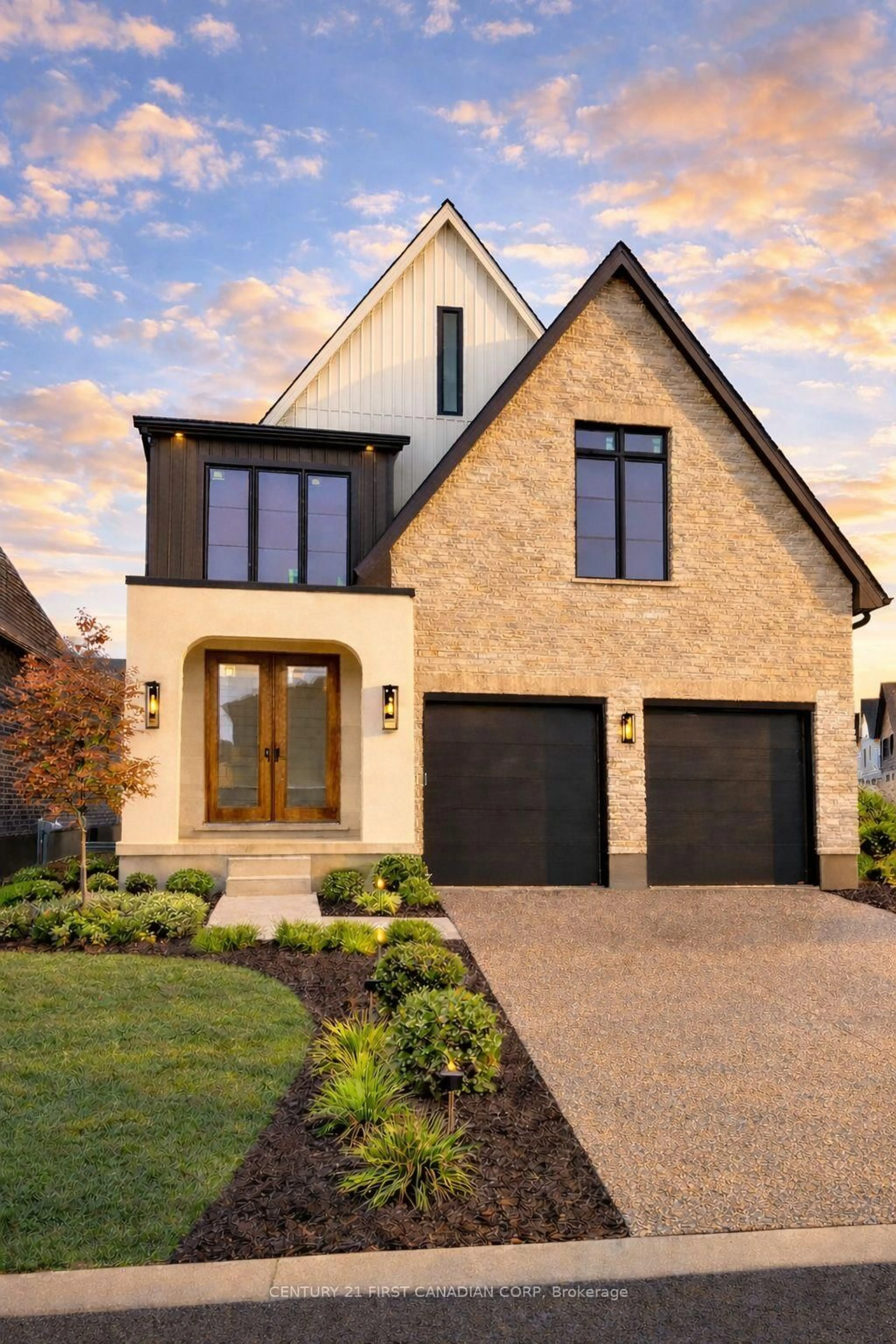 Home with brick exterior material, street for Lot 104 DARWIN Cres, London South Ontario N6P 0J6