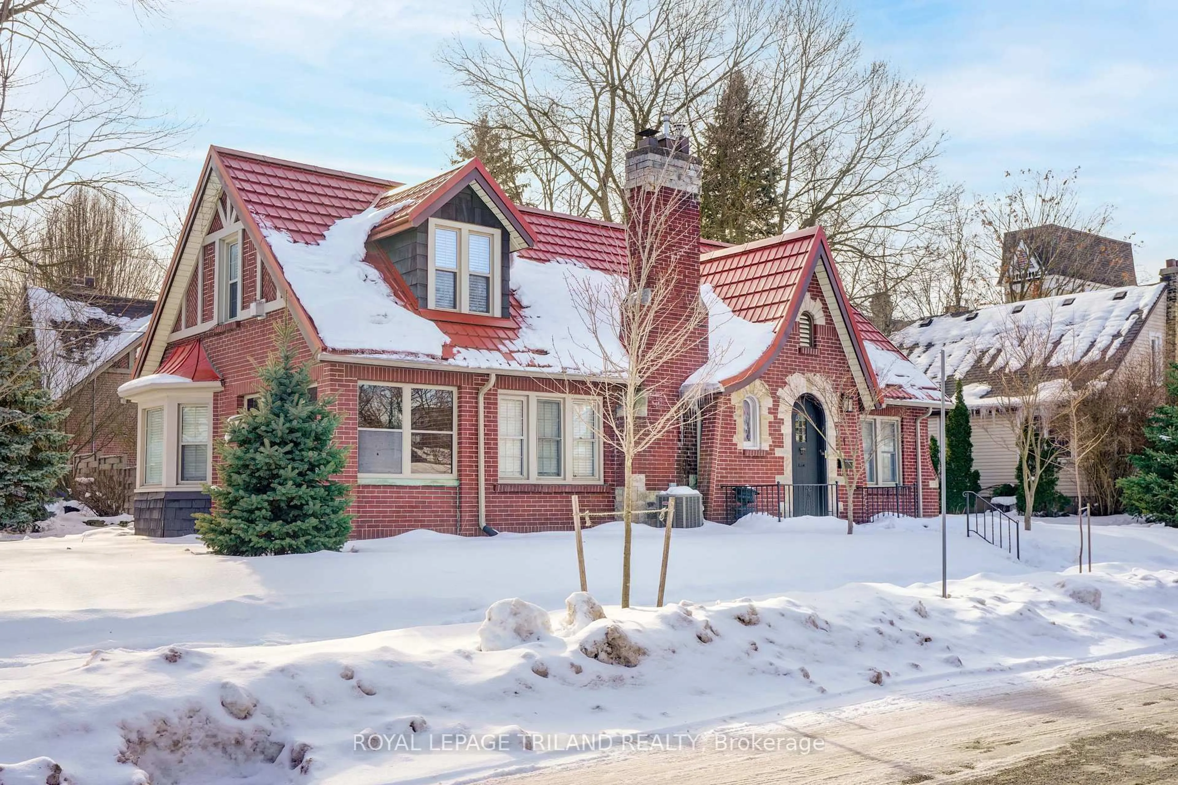 Home with brick exterior material, street for 1 Woodland Pl, London South Ontario N6C 1H9