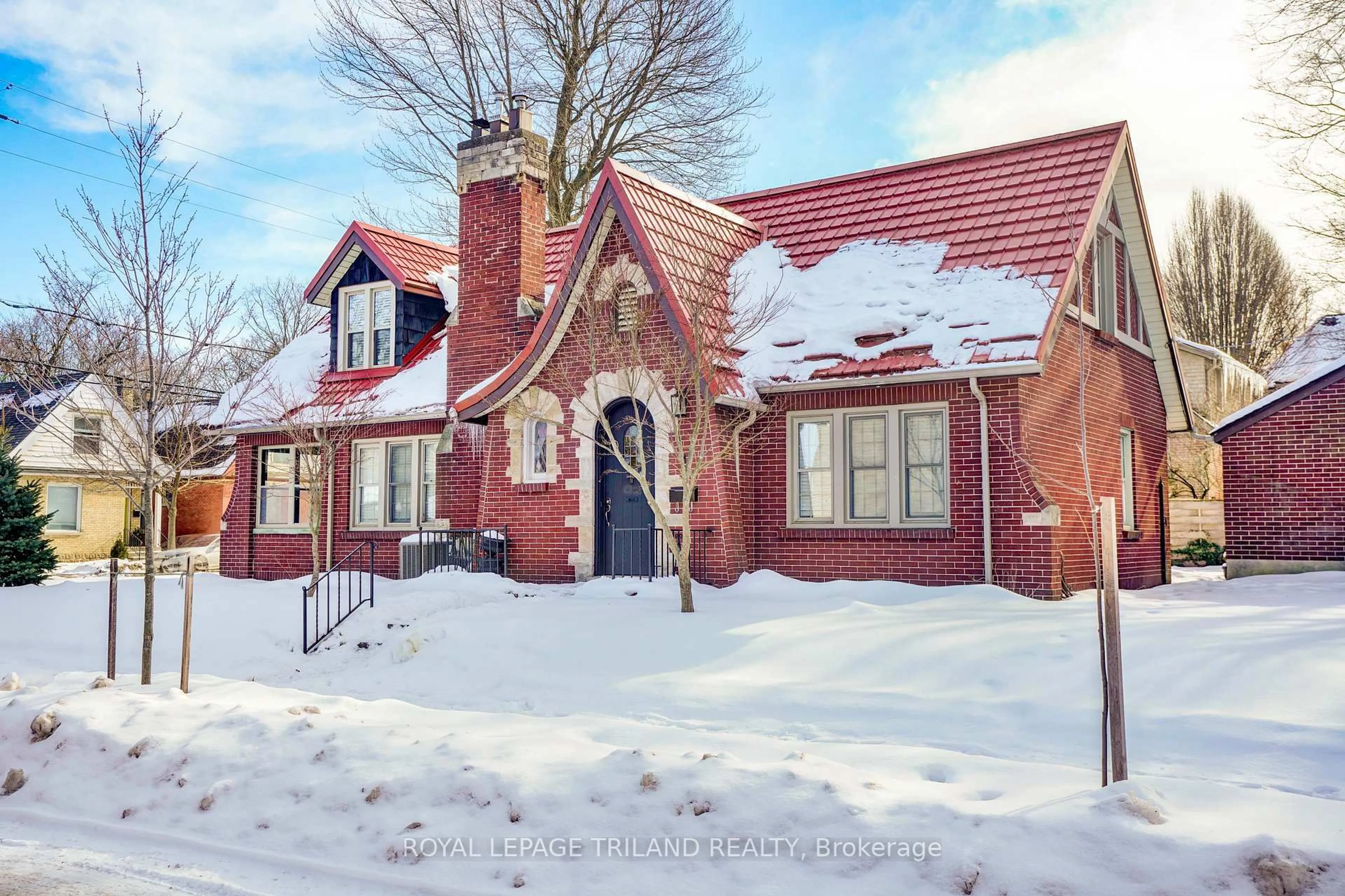 Home with brick exterior material, street for 1 Woodland Pl, London South Ontario N6C 1H9