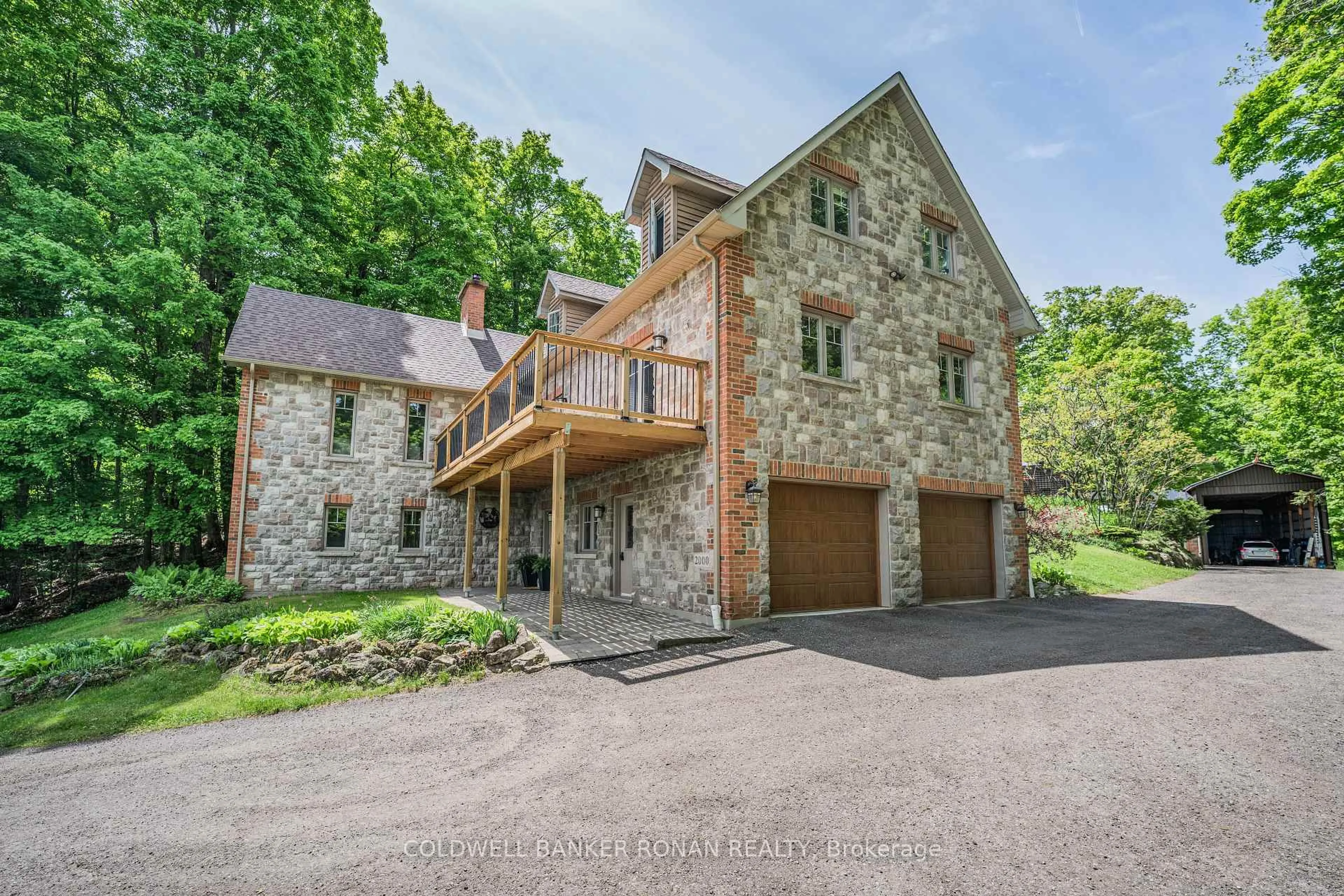 Home with brick exterior material, building for 38 Big Tree Circ, Mulmur Ontario L0M 1M0