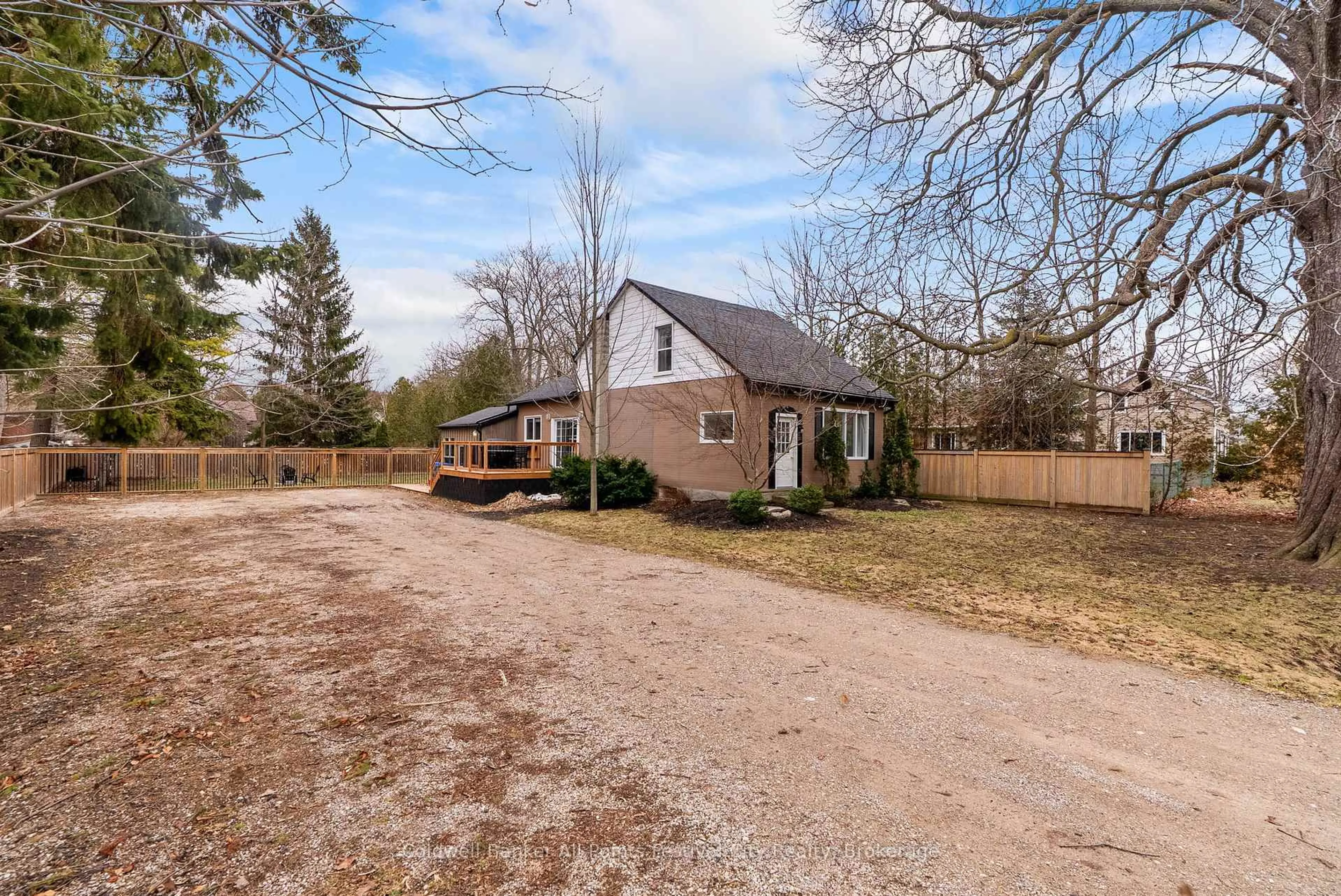 A pic from outside/outdoor area/front of a property/back of a property/a pic from drone, street for 38 Main St, Bluewater Ontario N0M 1G0