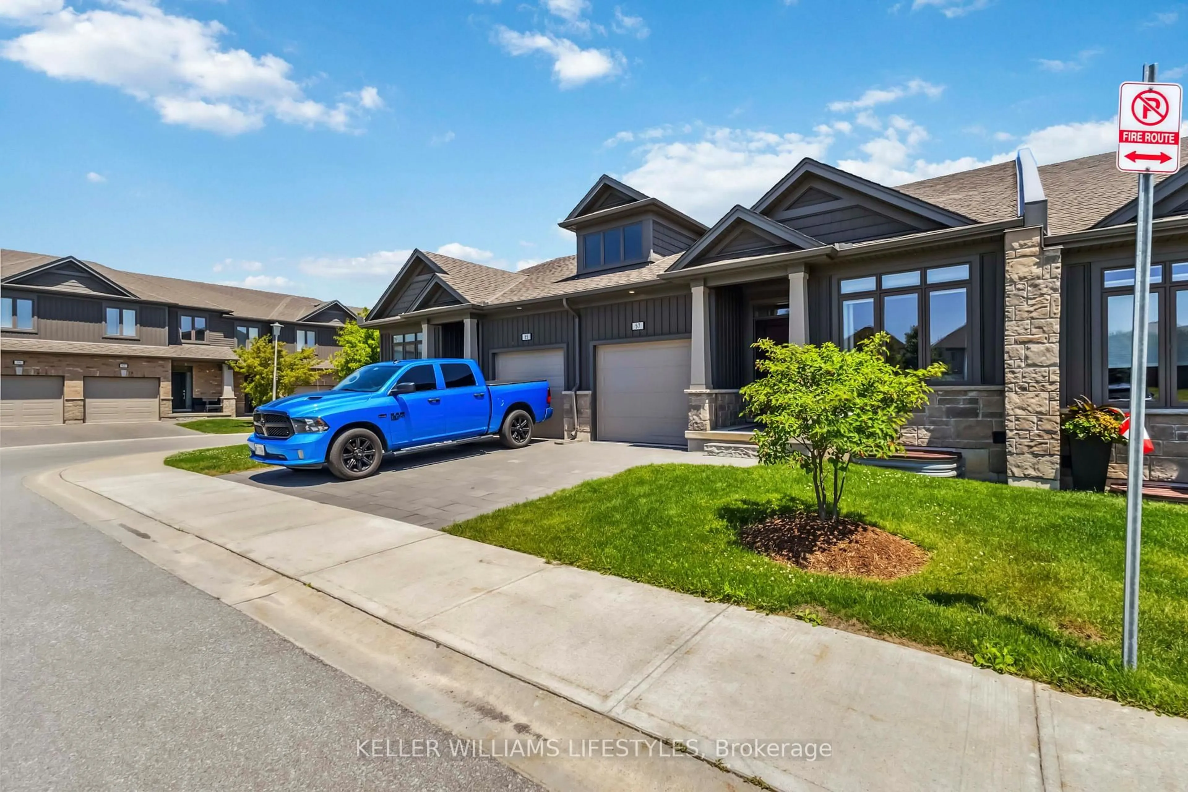 Home with vinyl exterior material, street for 1375 Whetherfield St #57, London North Ontario N6H 0E5