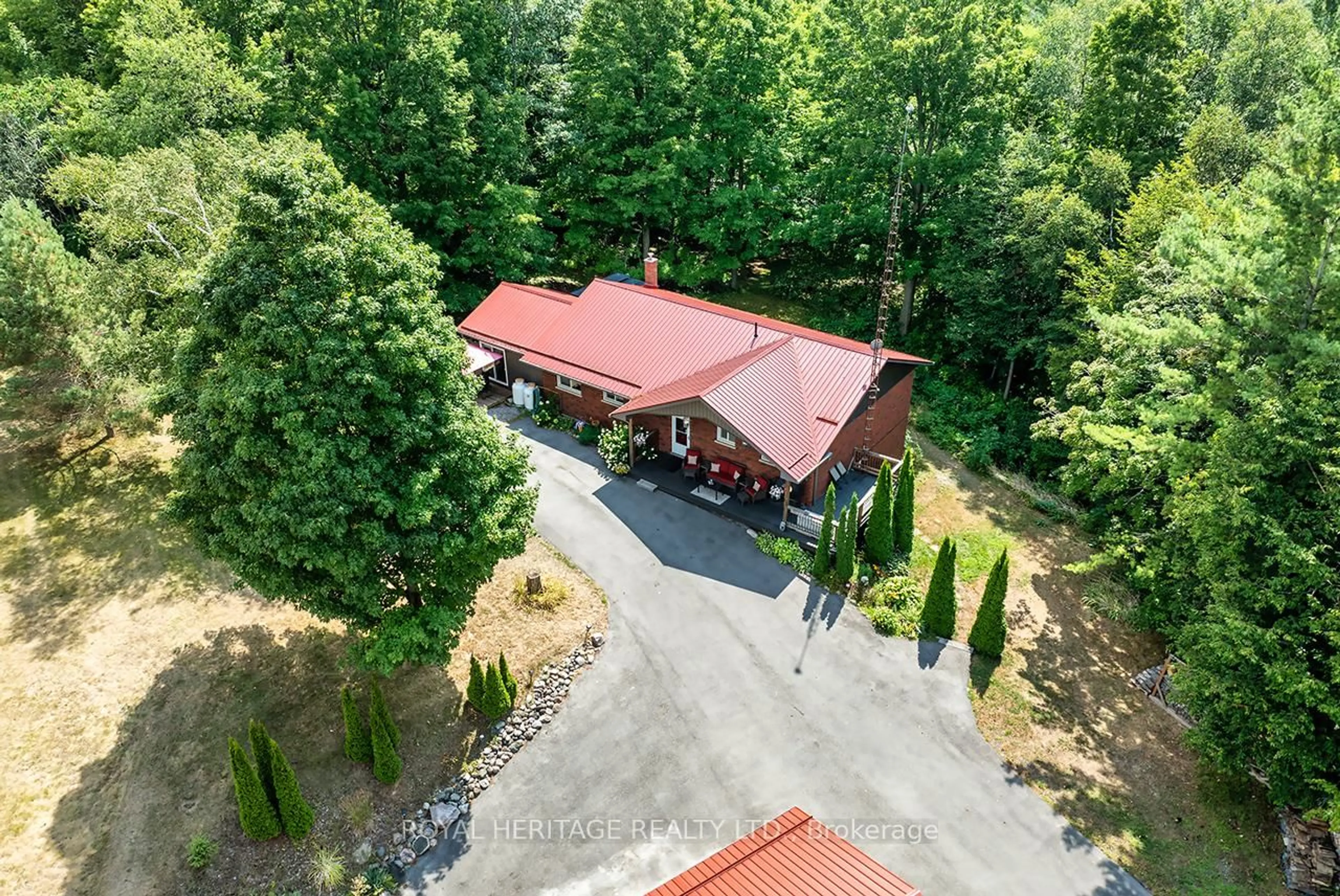 A pic from outside/outdoor area/front of a property/back of a property/a pic from drone, unknown for 601 Clouston Rd, Alnwick/Haldimand Ontario K0K 1C0