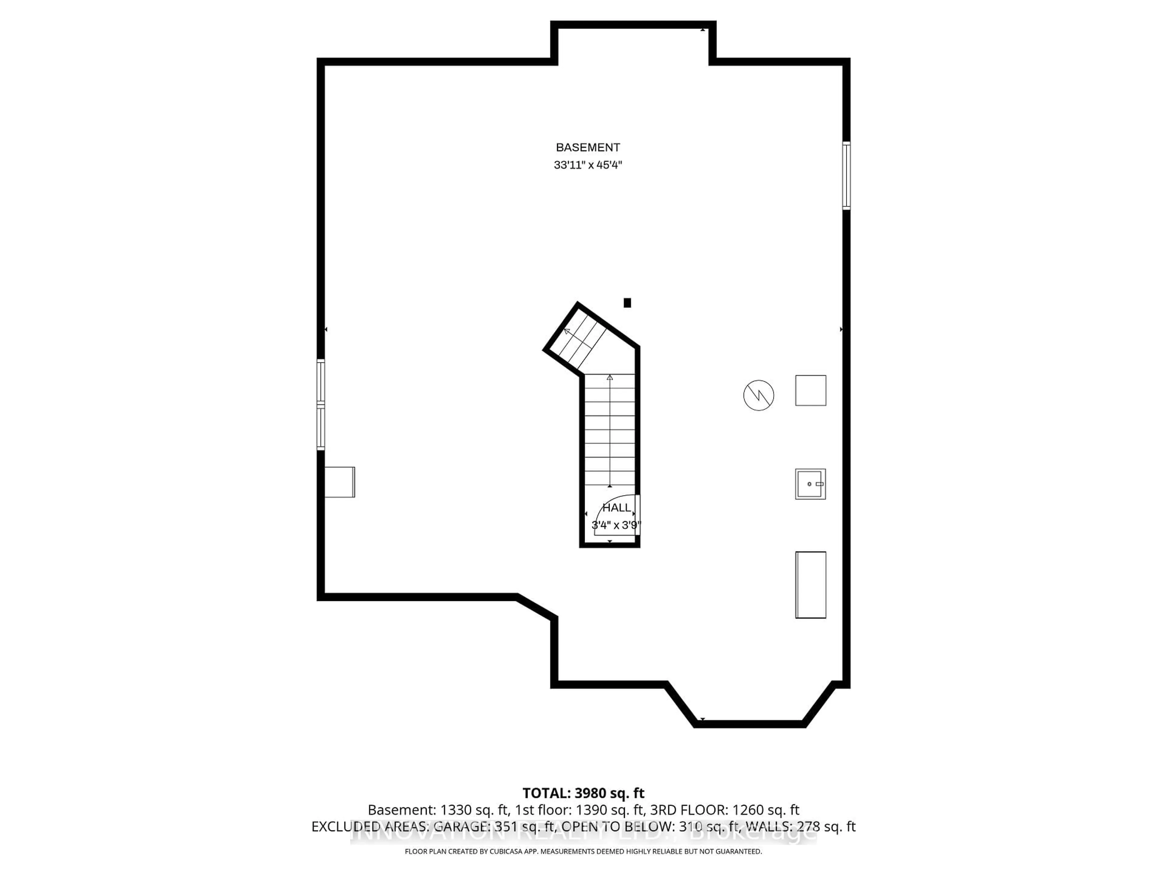 Floor plan for 540 Pine Vista Dr, Ottawa Ontario K4A 5A7