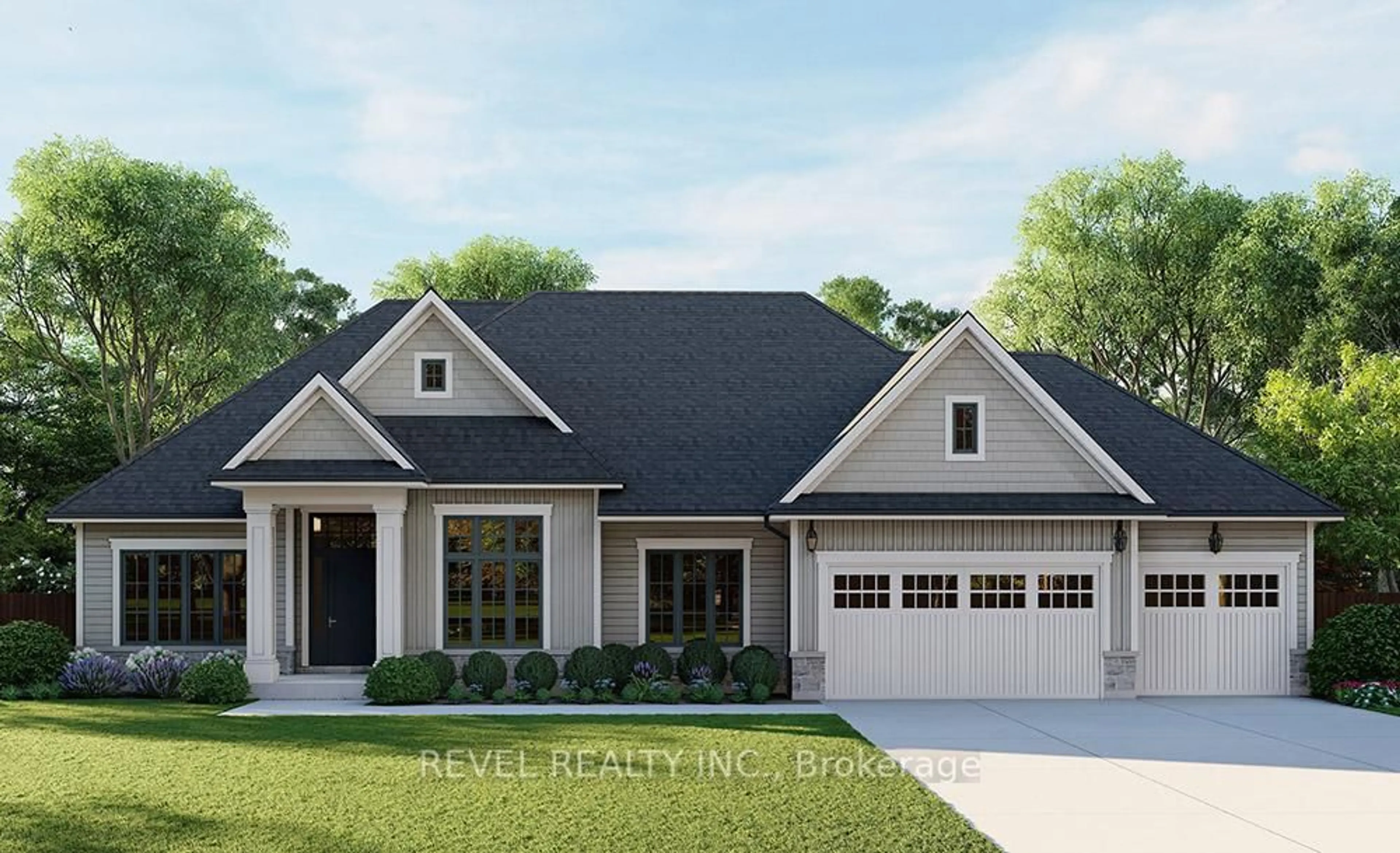 Home with brick exterior material, street for LOT 25 Augustus St, Brant Ontario N0E 1R0