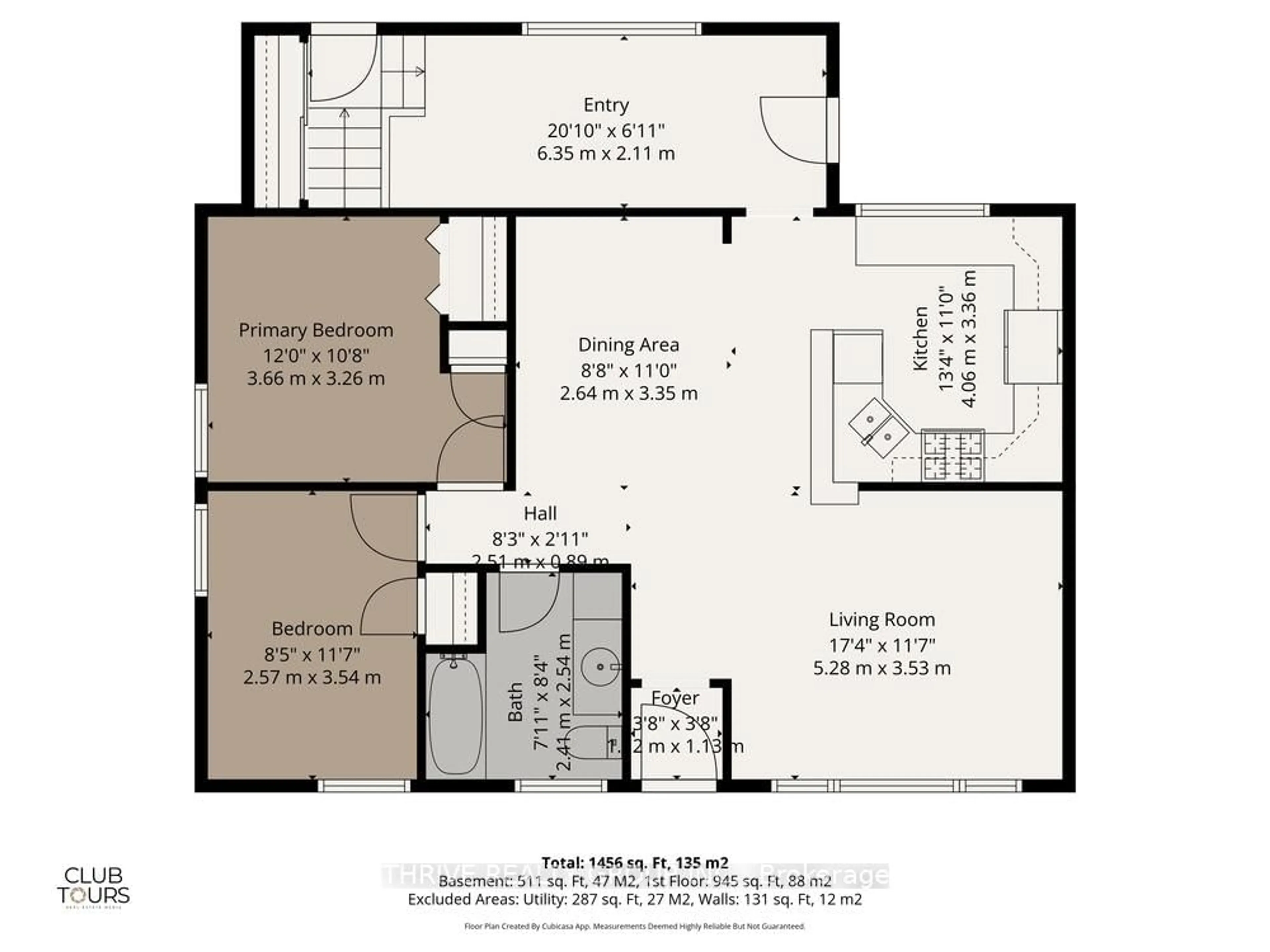 Floor plan for 506 Metcalfe St, Strathroy-Caradoc Ontario N7G 1R5