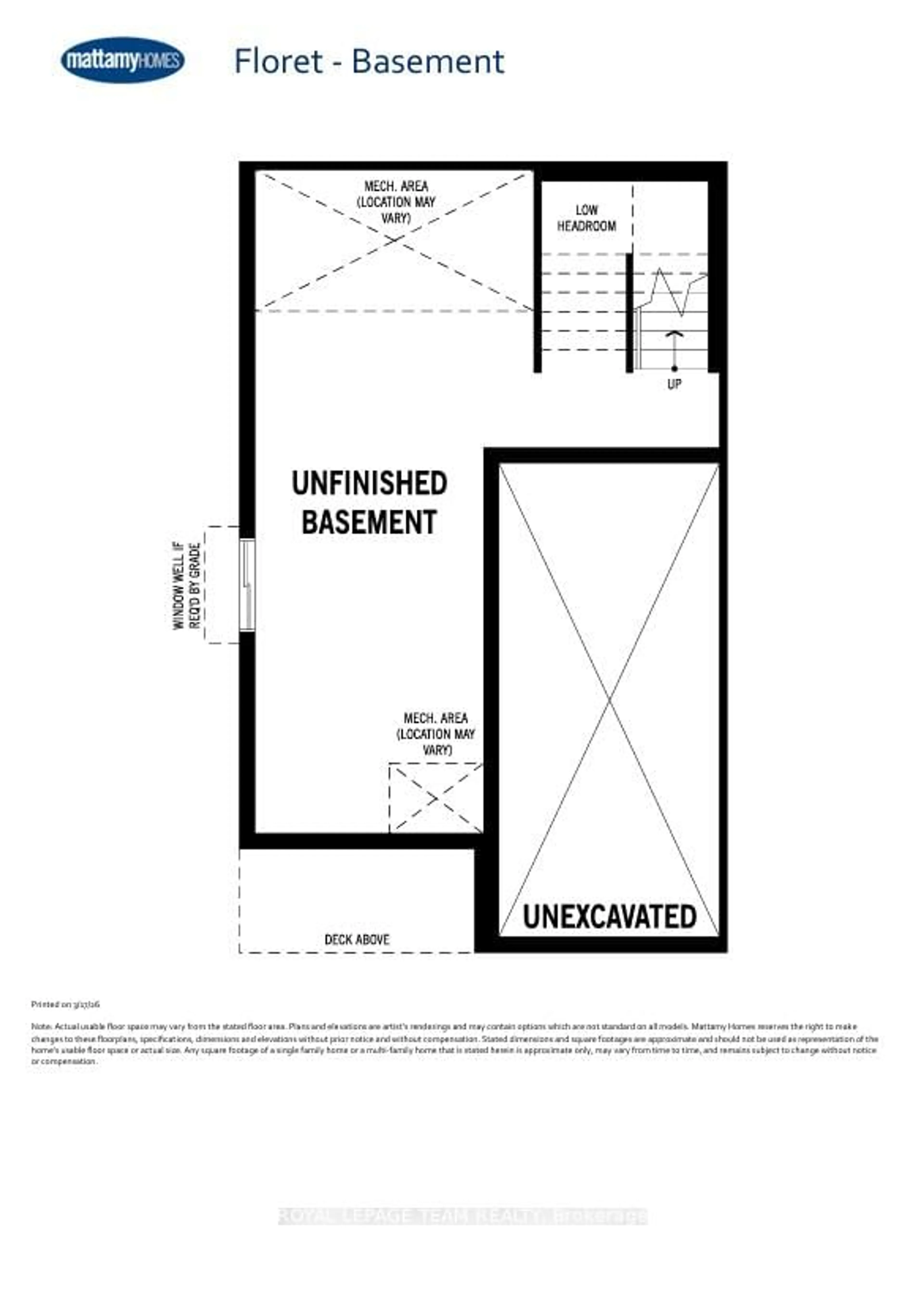 Floor plan for Lot 3524 Oxford Village VH Private, North Grenville Ontario K0G 1J0
