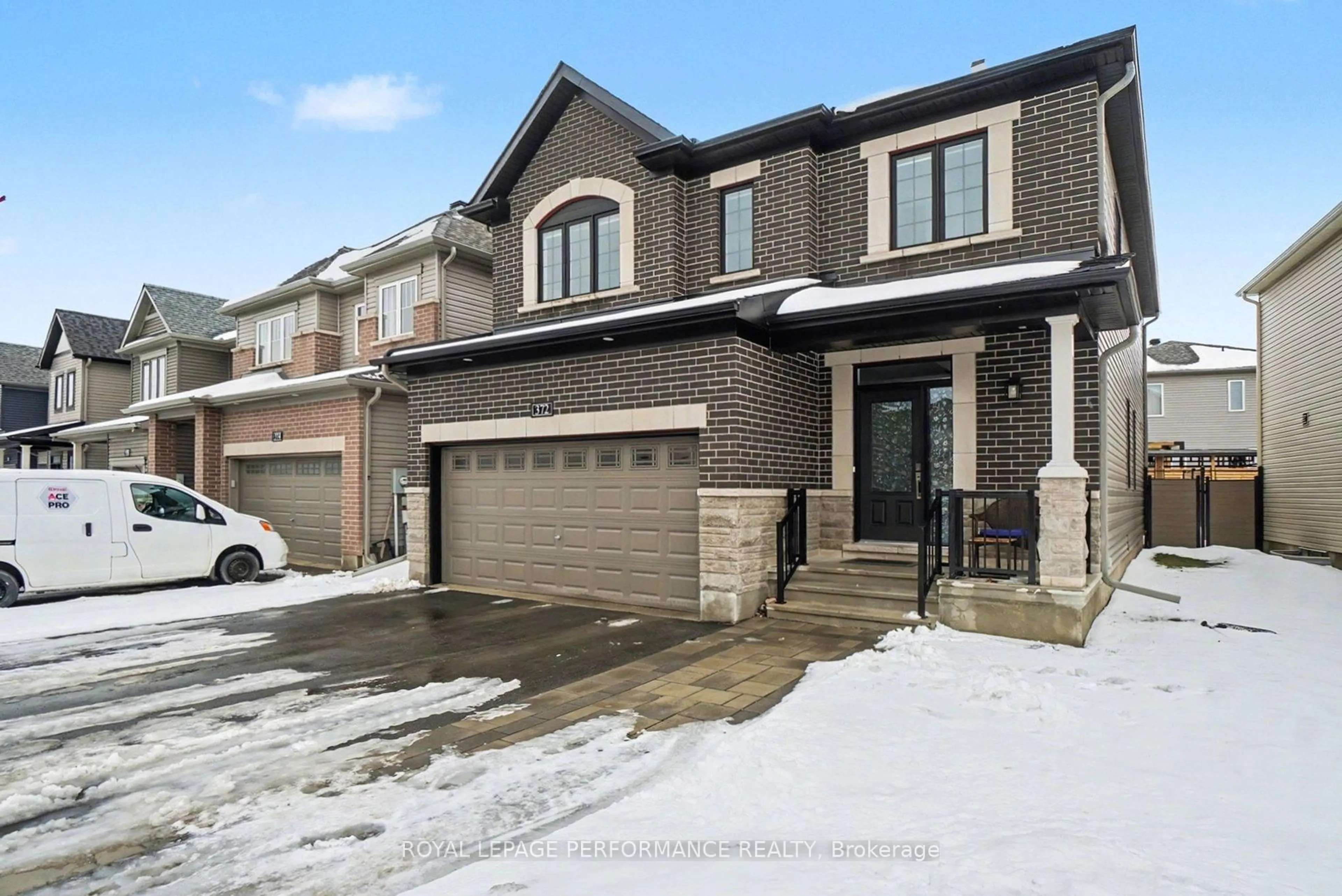 Home with brick exterior material, street for 372 Aquaview Dr, Ottawa Ontario K4A 5K5