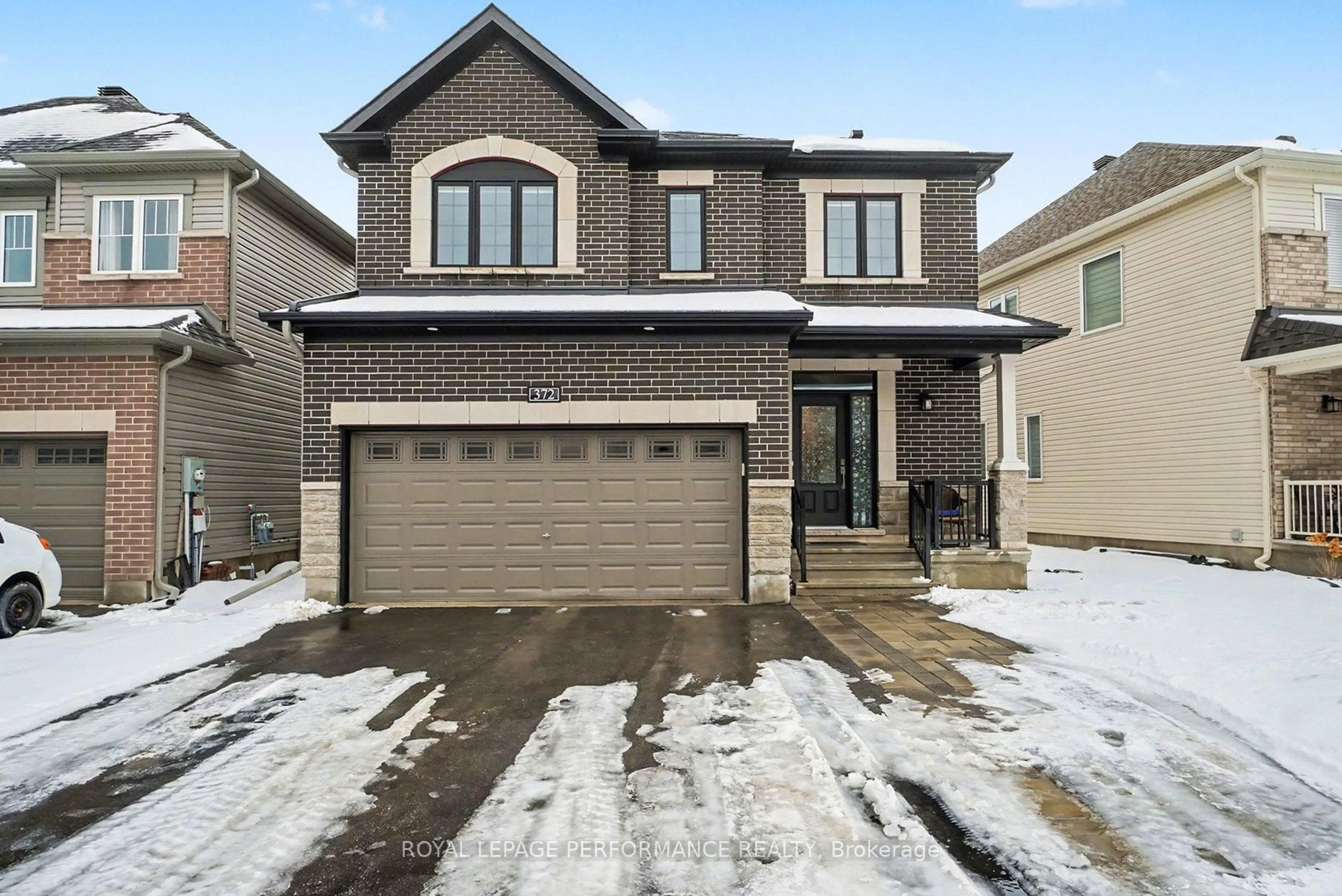 Home with brick exterior material, street for 372 Aquaview Dr, Ottawa Ontario K4A 5K5