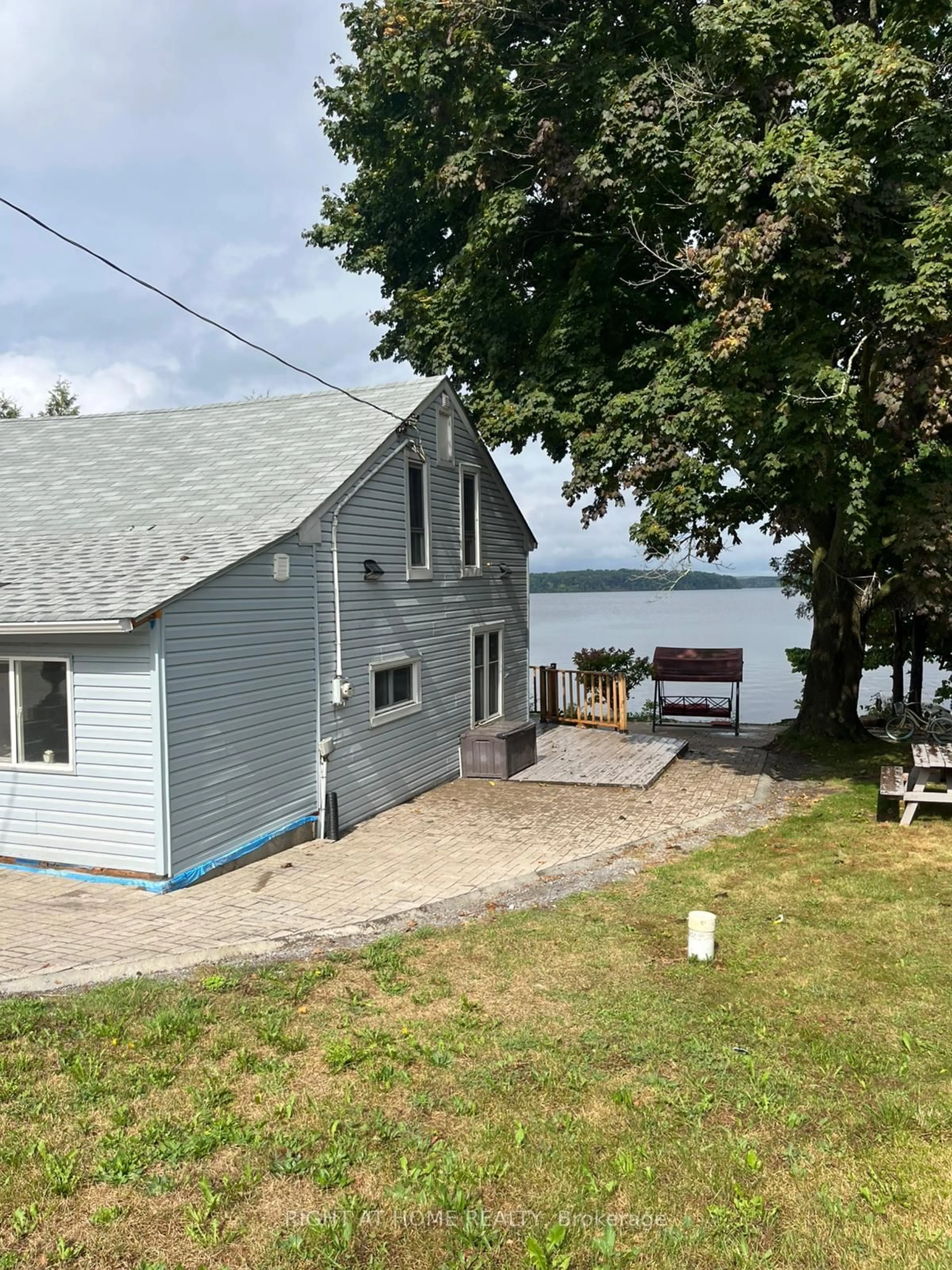 A pic from outside/outdoor area/front of a property/back of a property/a pic from drone, water/lake/river/ocean view for 6108 Curtis Point Rd #39, Alnwick/Haldimand Ontario K0K 2X0