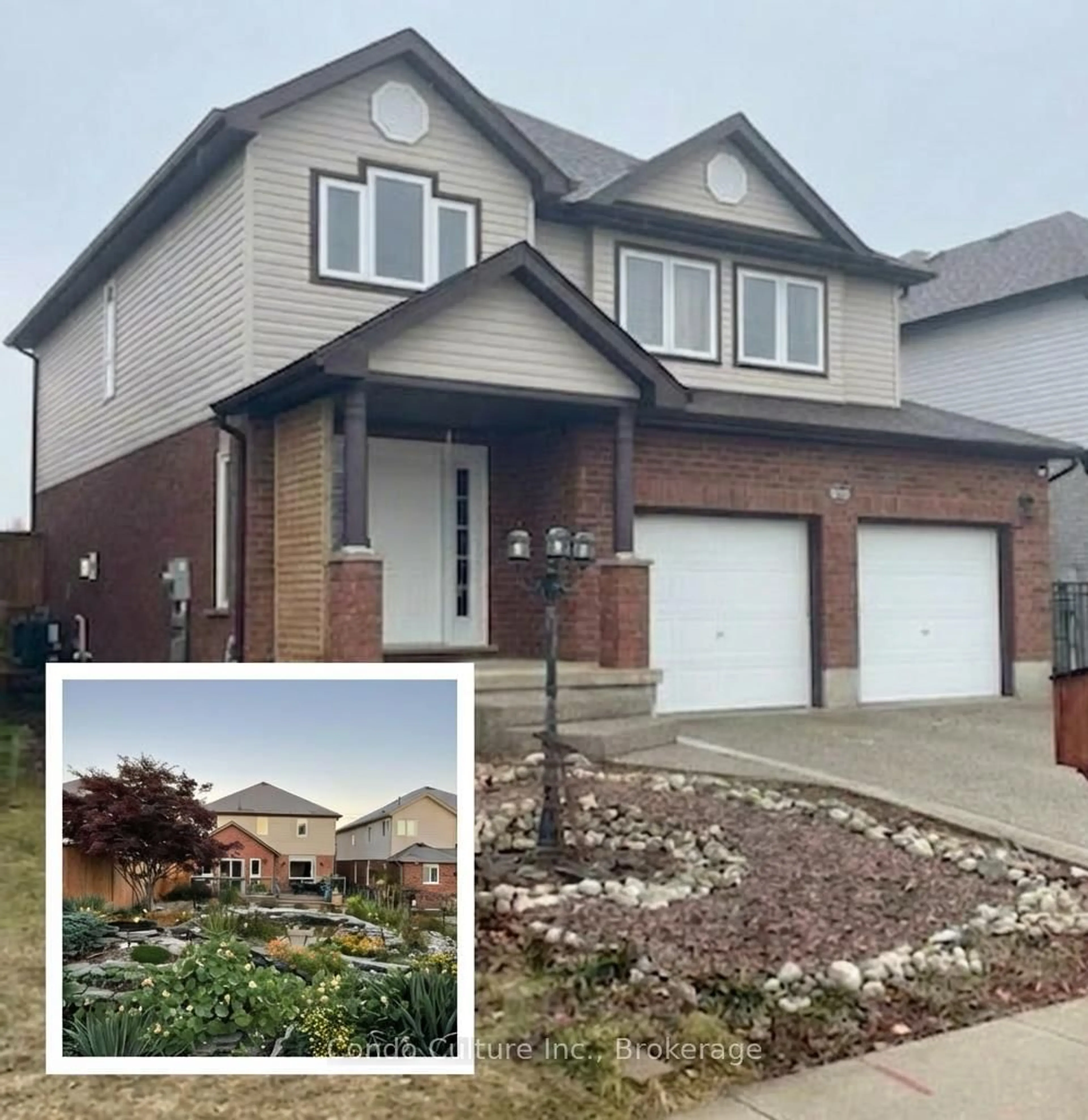 Home with brick exterior material, street for 622 Doon South Dr, Kitchener Ontario N2P 2X4