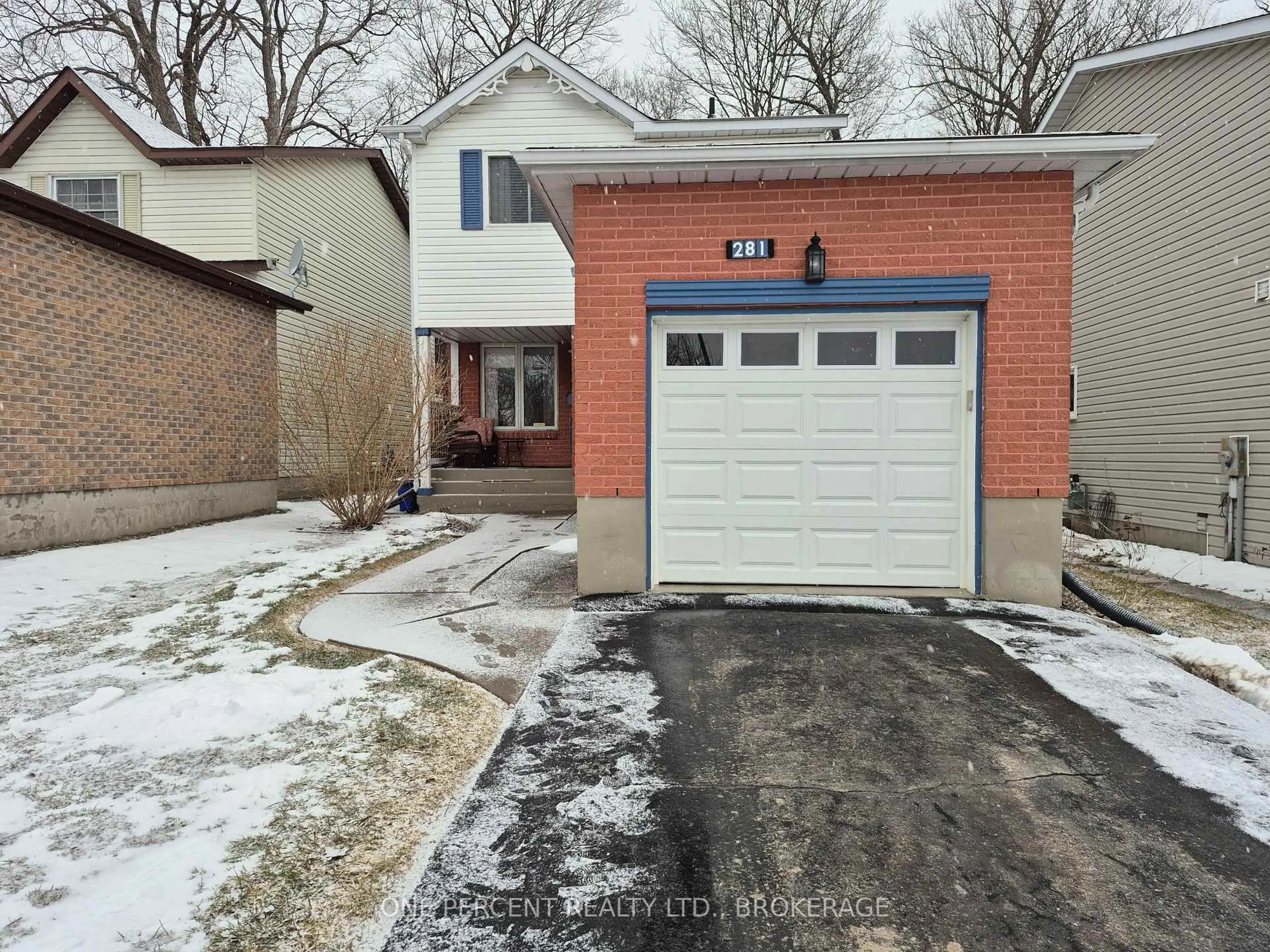 Home with brick exterior material, street for 281 Grandtrunk Ave, Kingston Ontario K7M 8P2